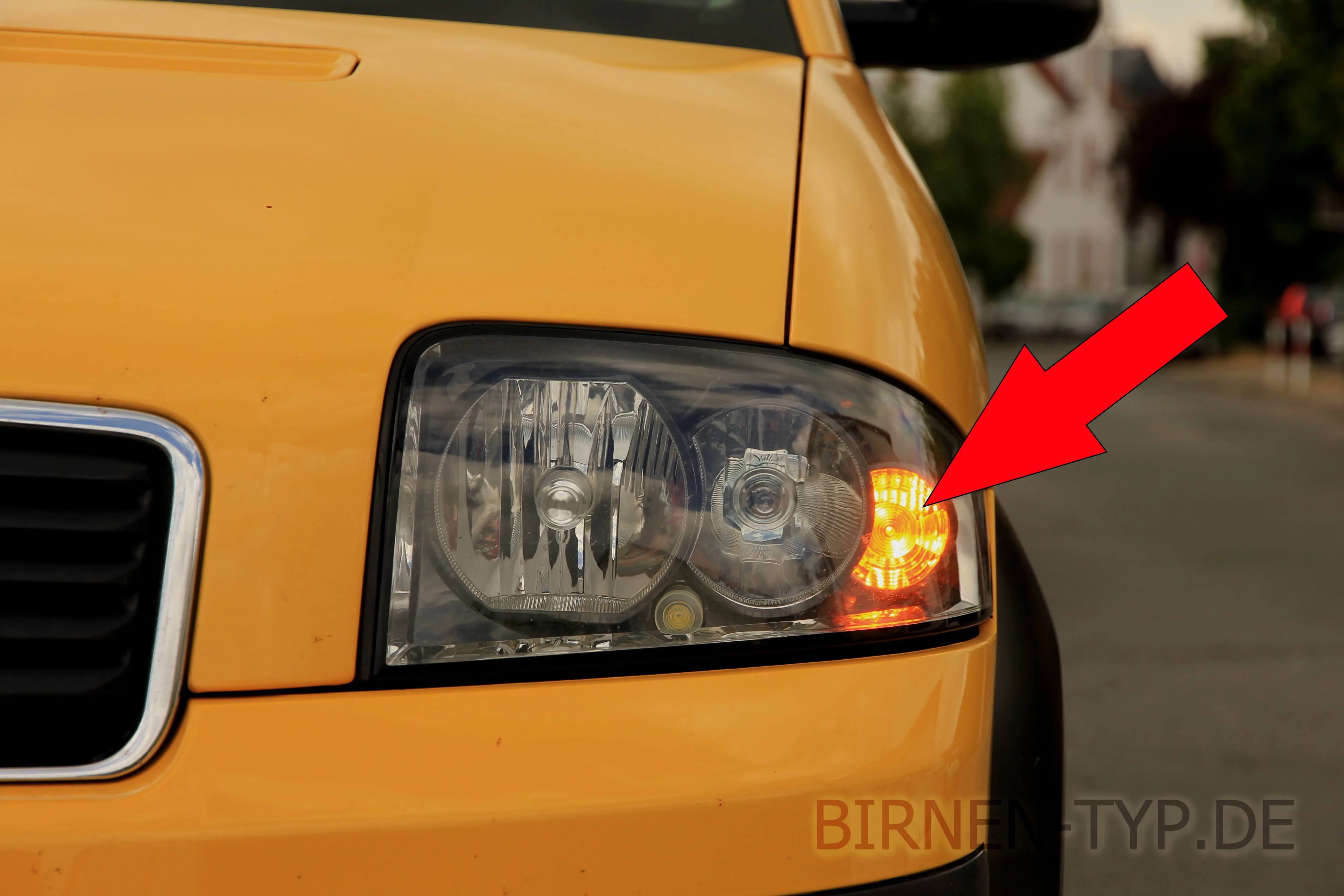 Blinker vorne des Audi A2