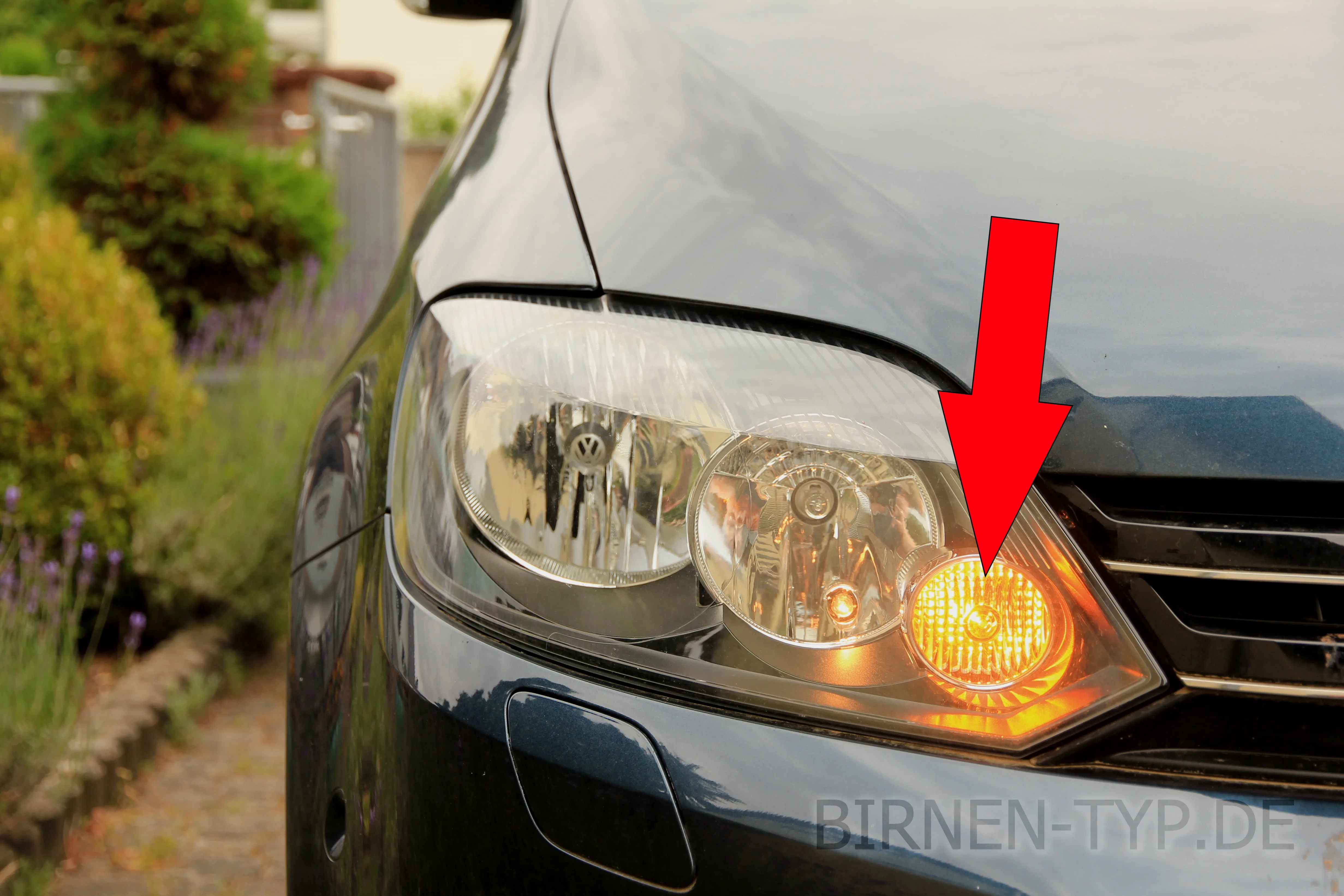 Blinker vorne des VW Golf 6 Plus