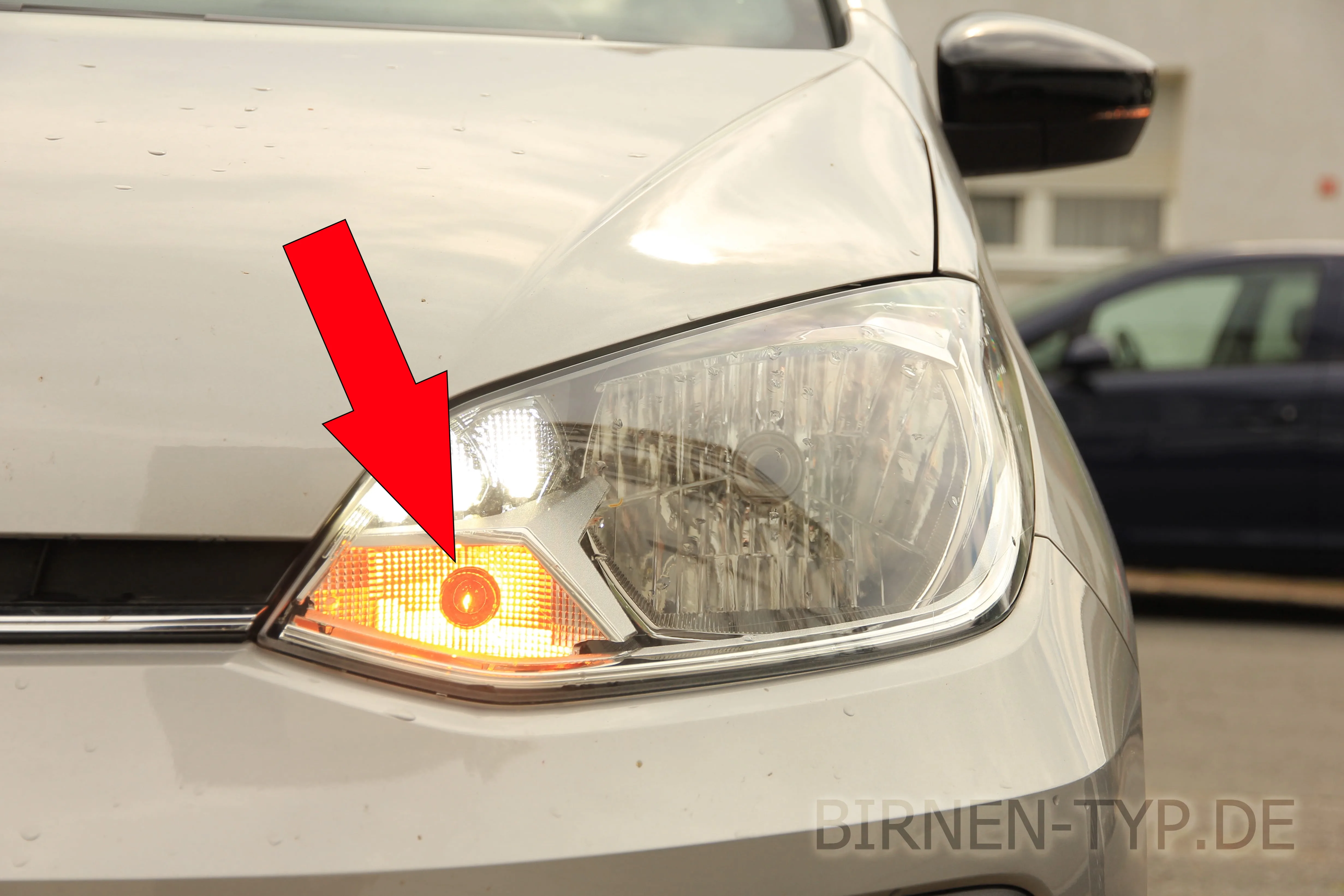 Blinker vorne des VW up! — nach Facelift 2016