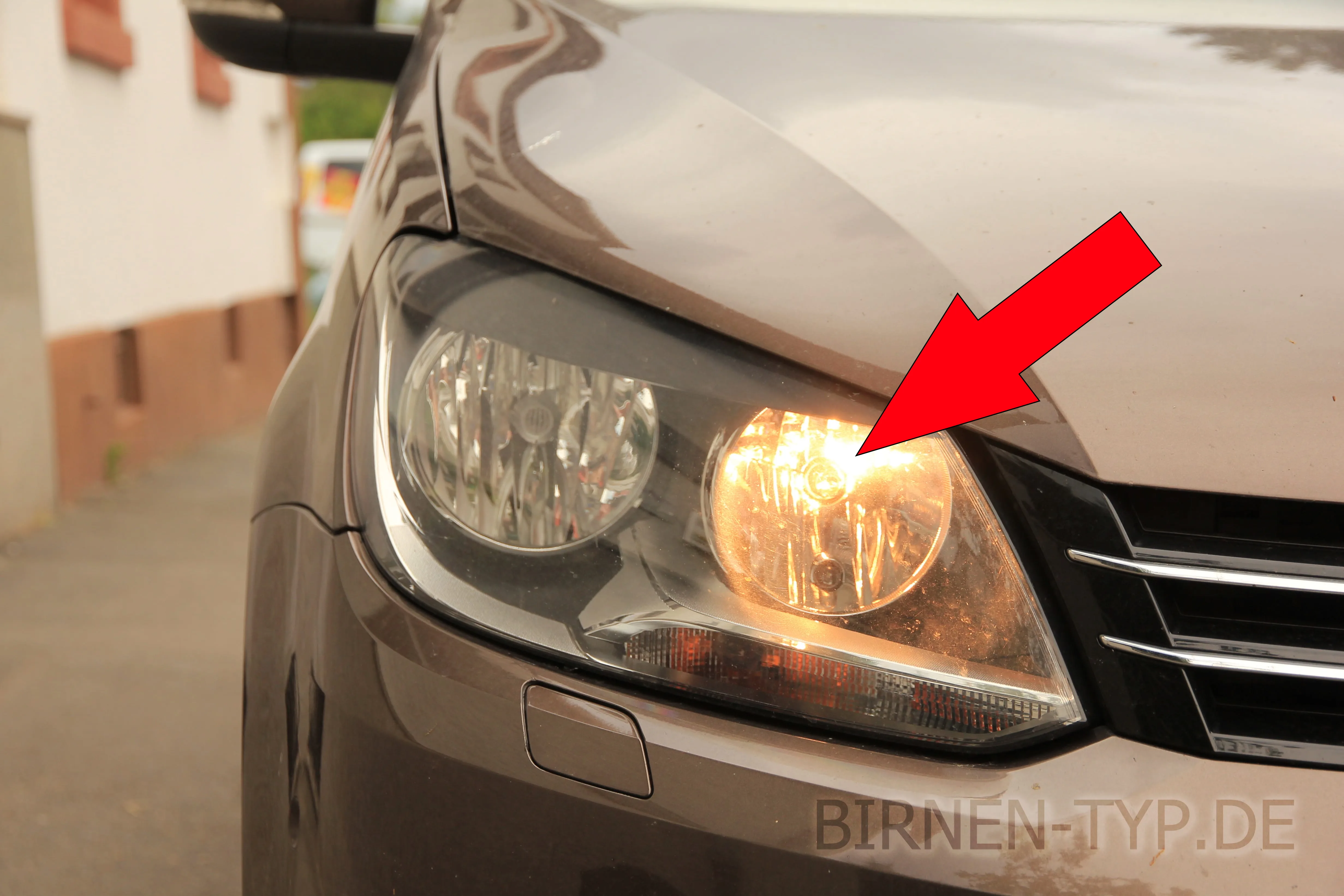 Tagfahrlicht des VW Touran 1