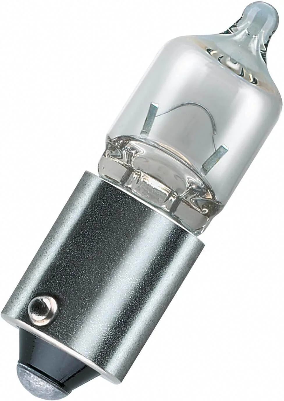 Typische H6W-Birne mit Sockel BAX9s