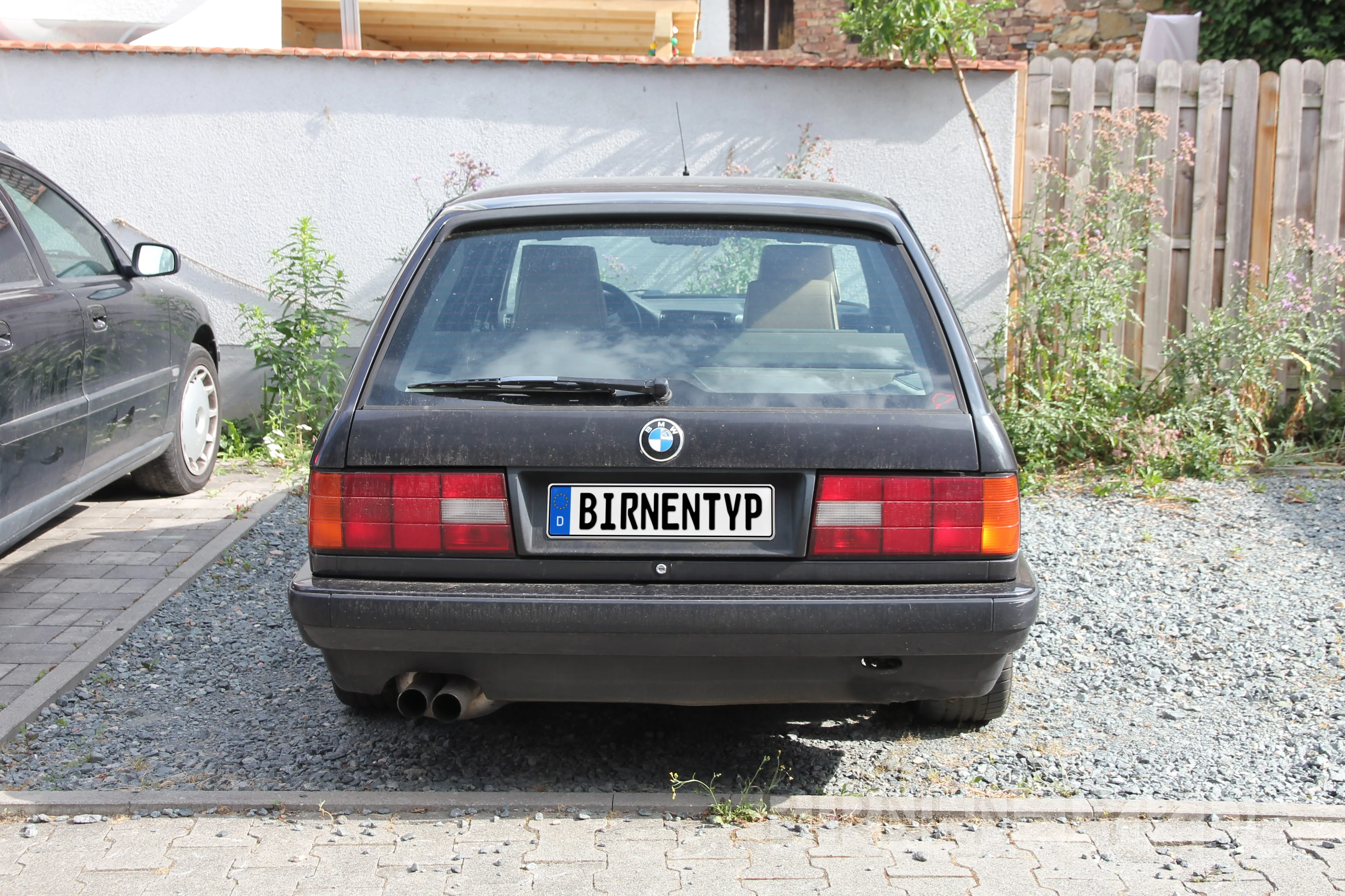 Heck-Ansicht des BMW 3er