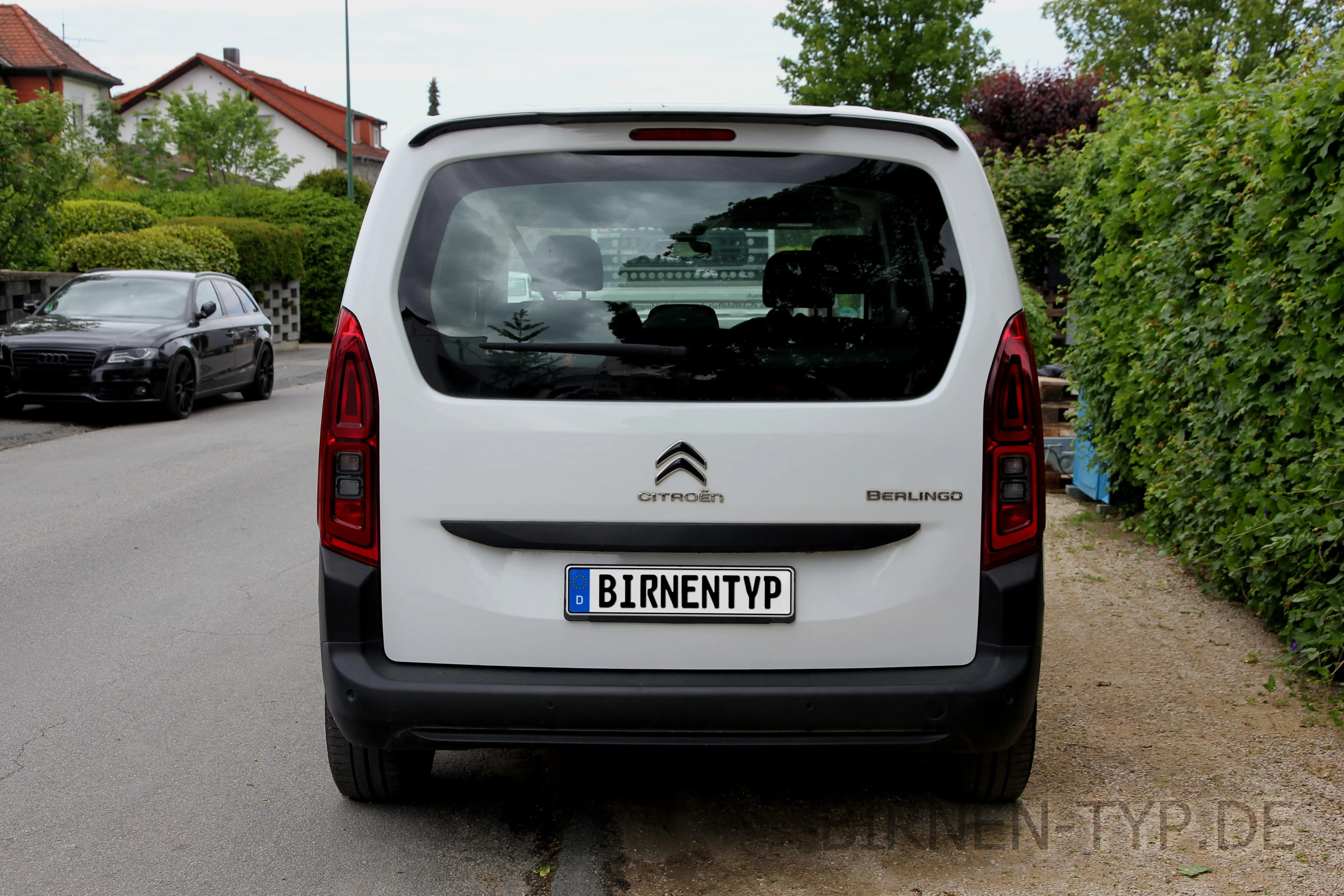Heck-Ansicht des Citroën Berlingo 3. Gen. (Typ: K9/ER/EC, 2018-heute))