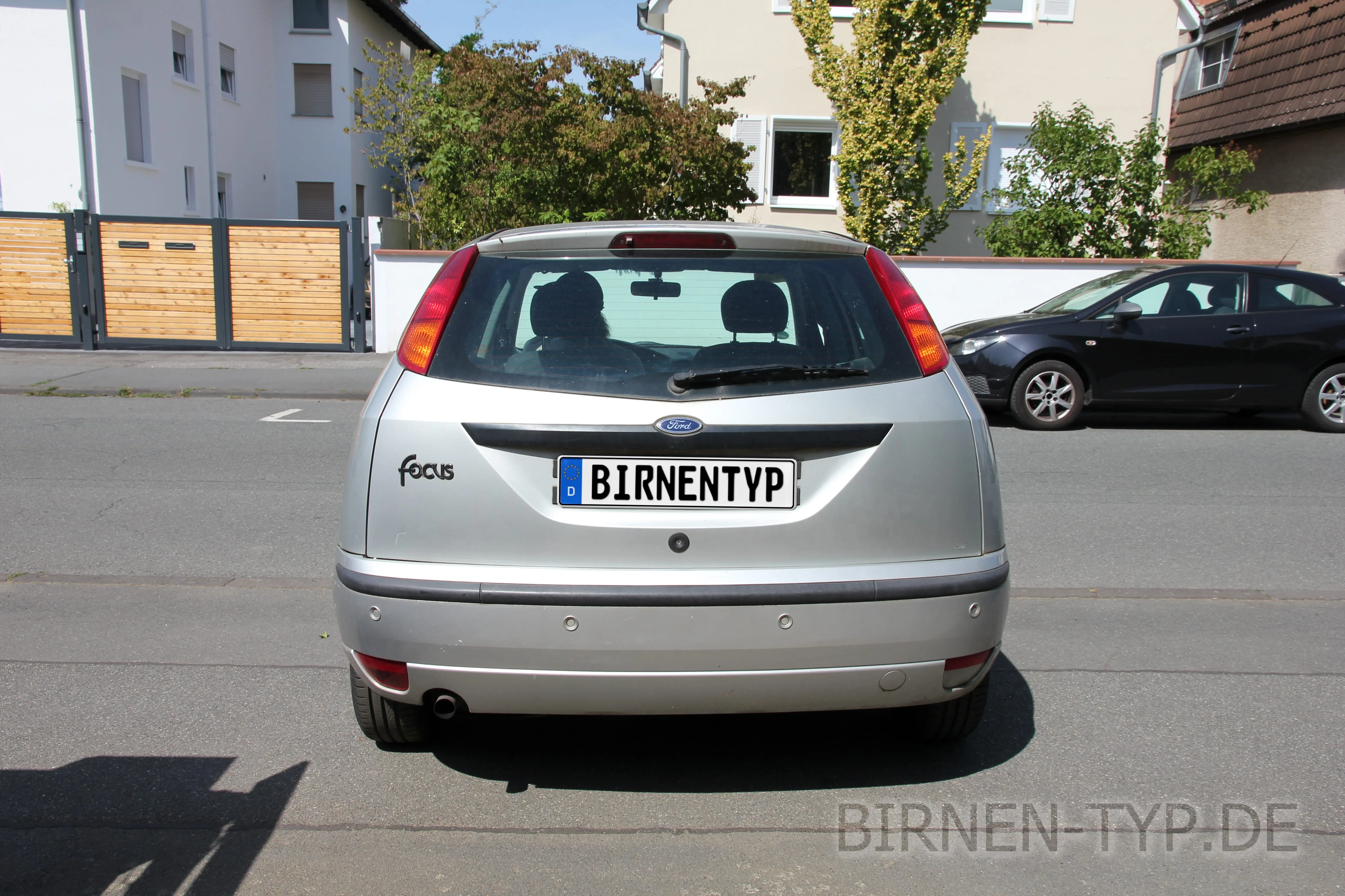 Heck-Ansicht des Ford Focus MK1