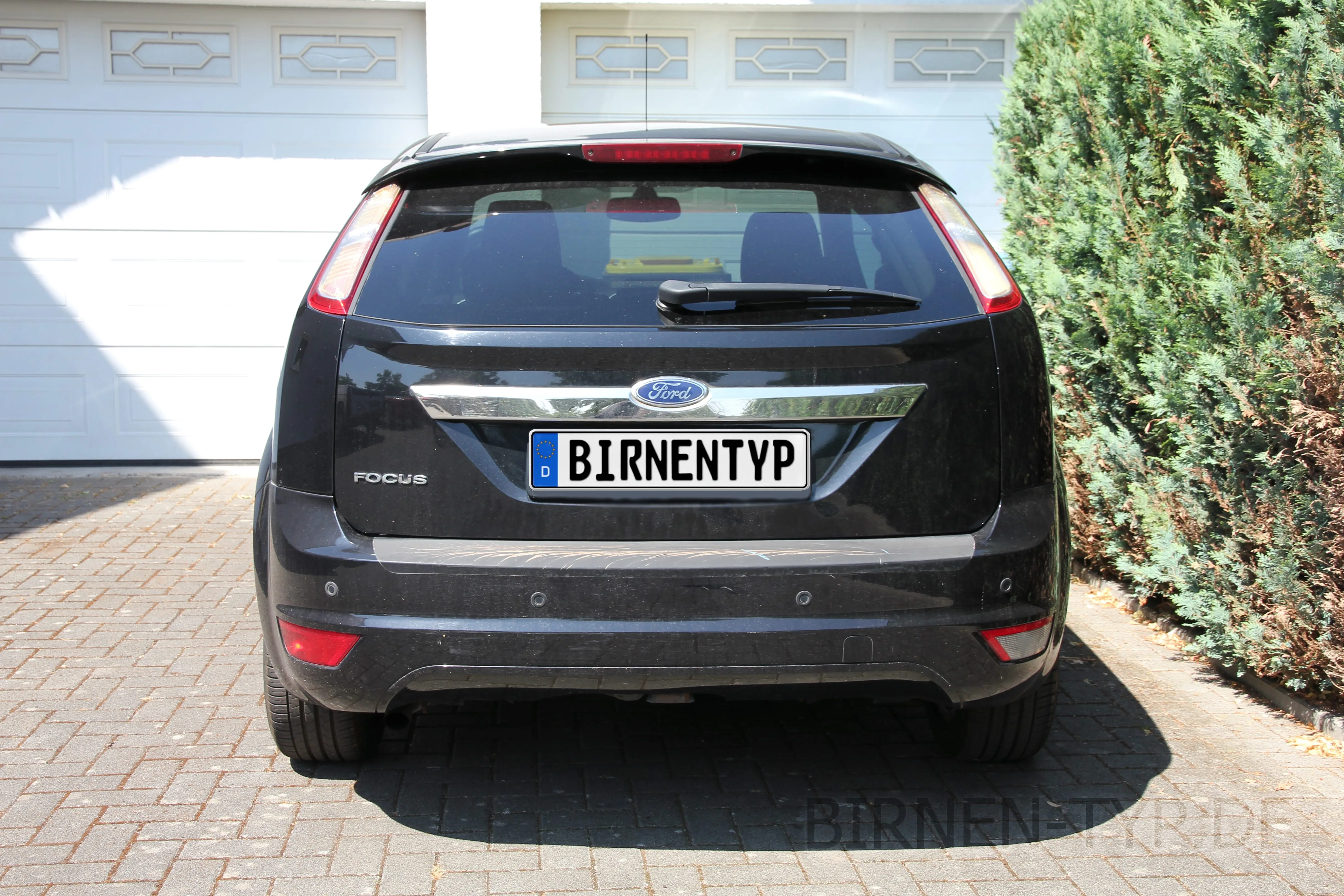 Heck-Ansicht des Ford Focus MK2