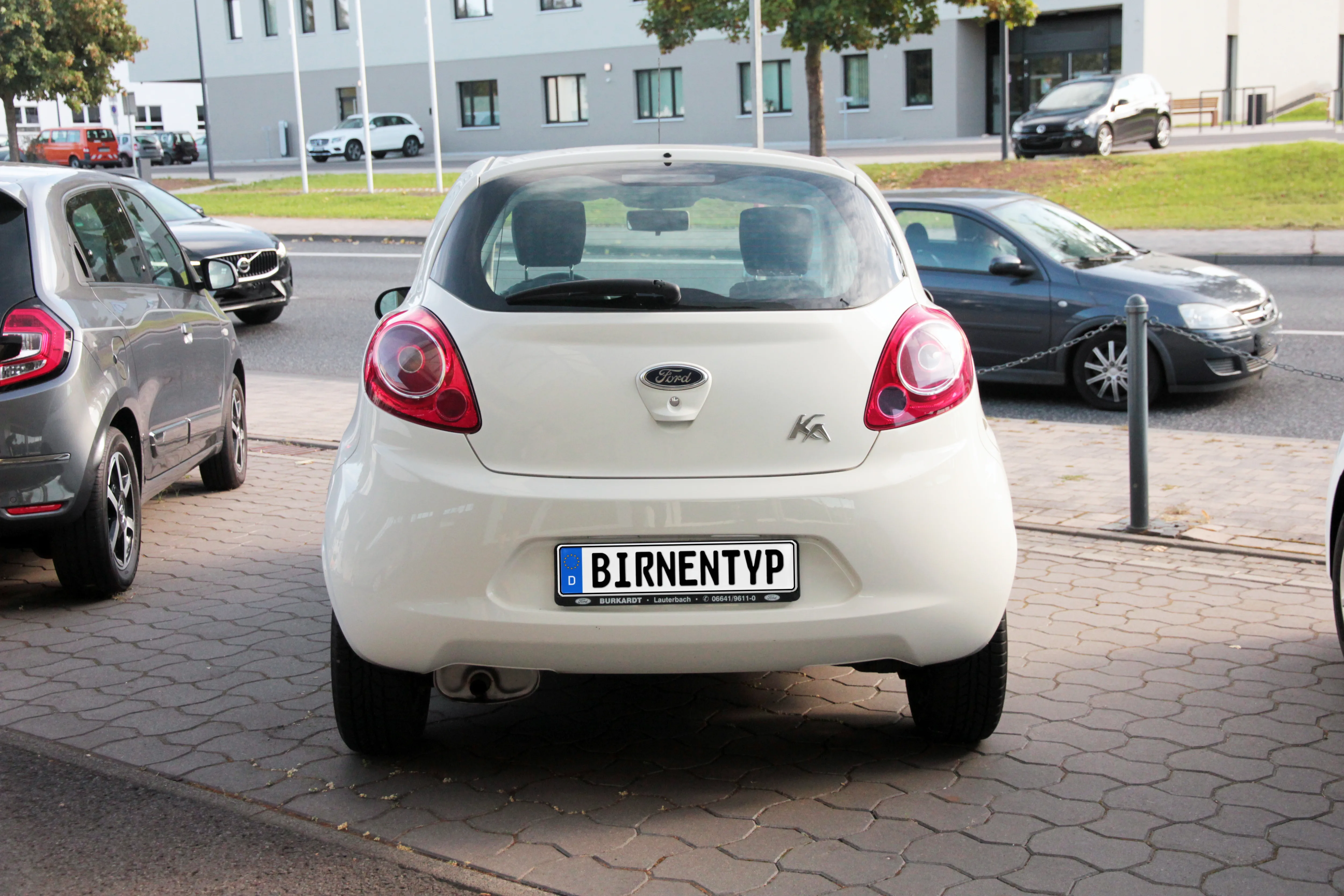 Heck-Ansicht des Ford Ka MK2