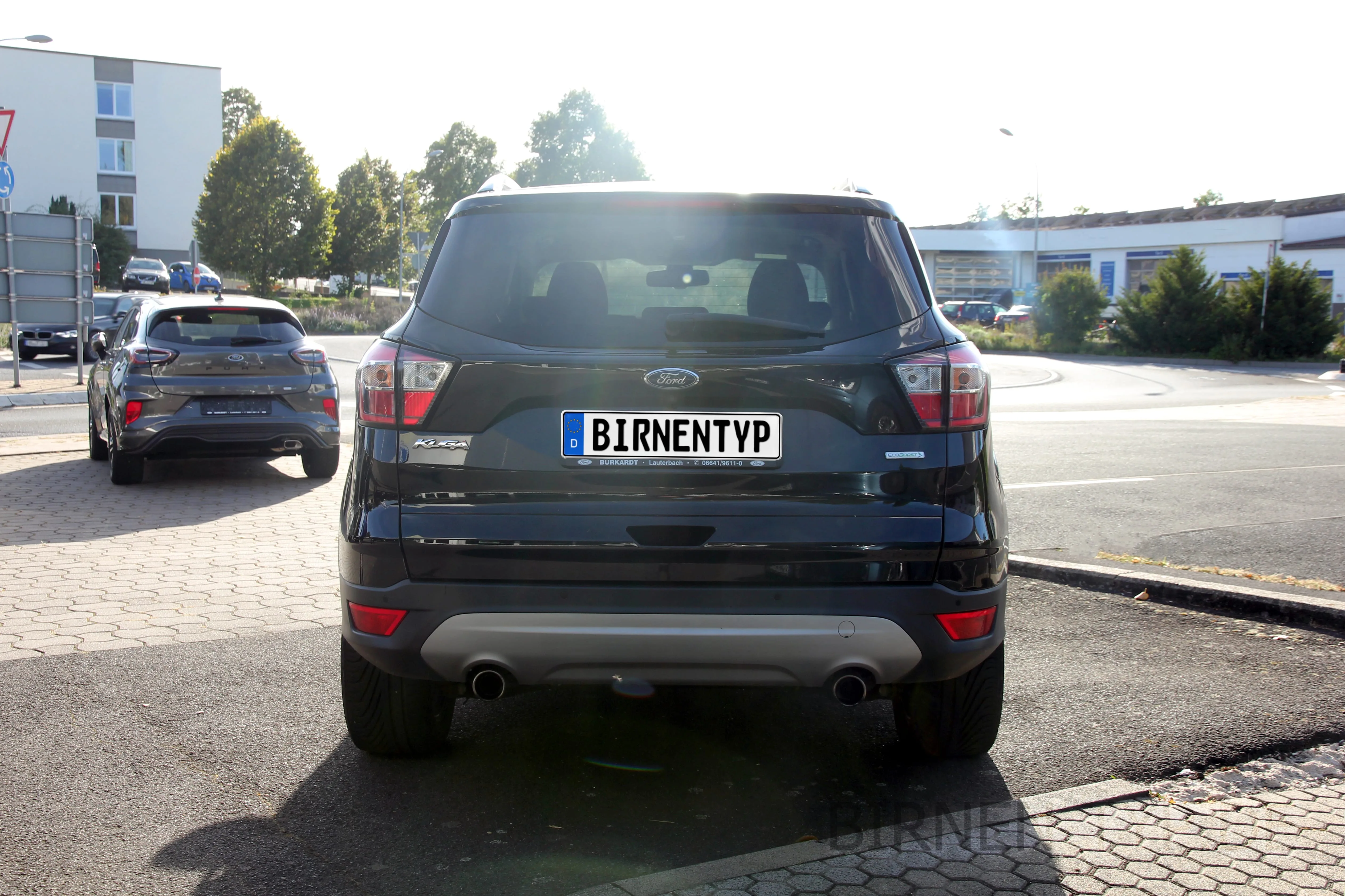 Heck-Ansicht des Ford Kuga MK2