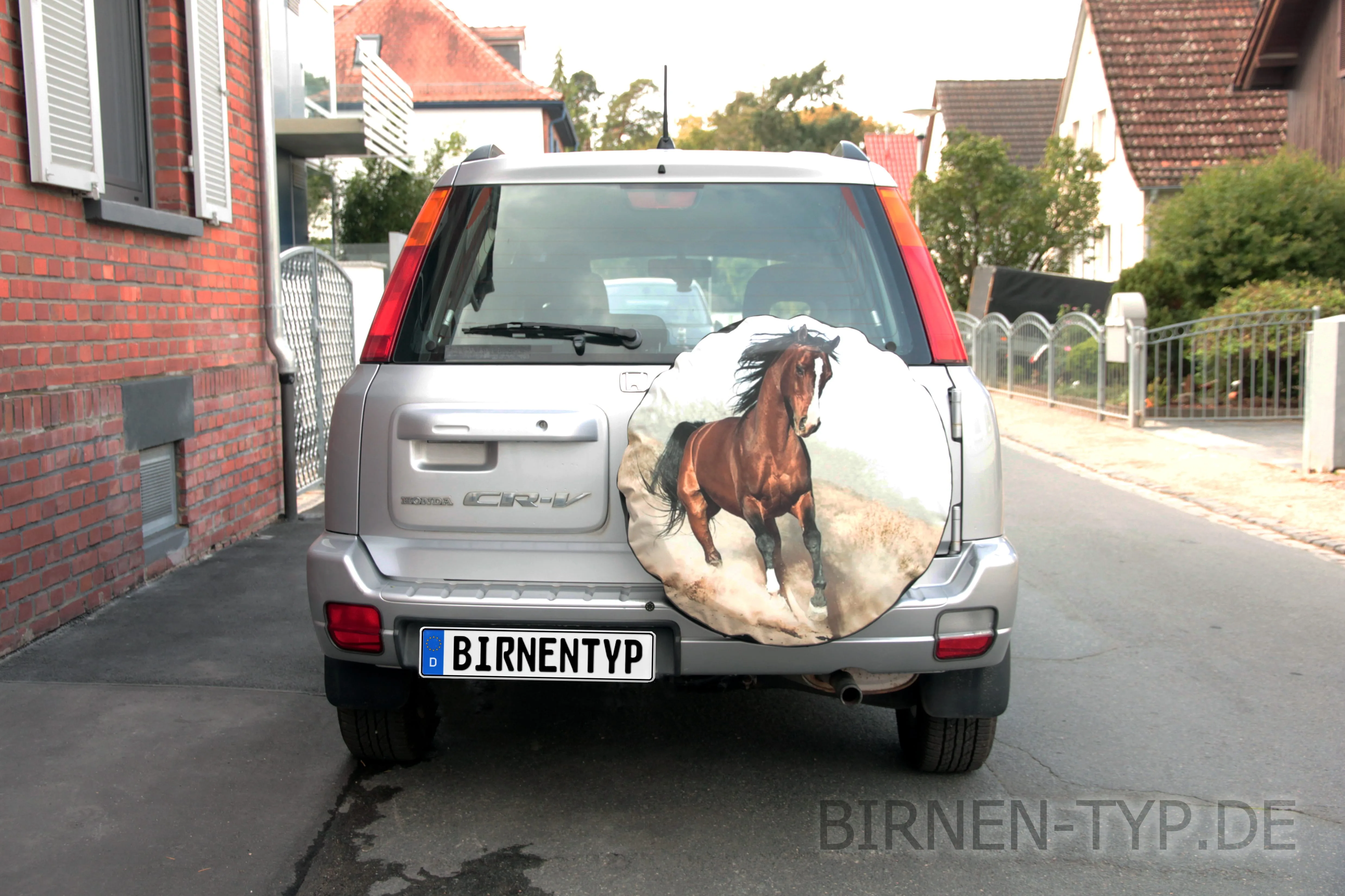 Heck-Ansicht des Honda CR-V