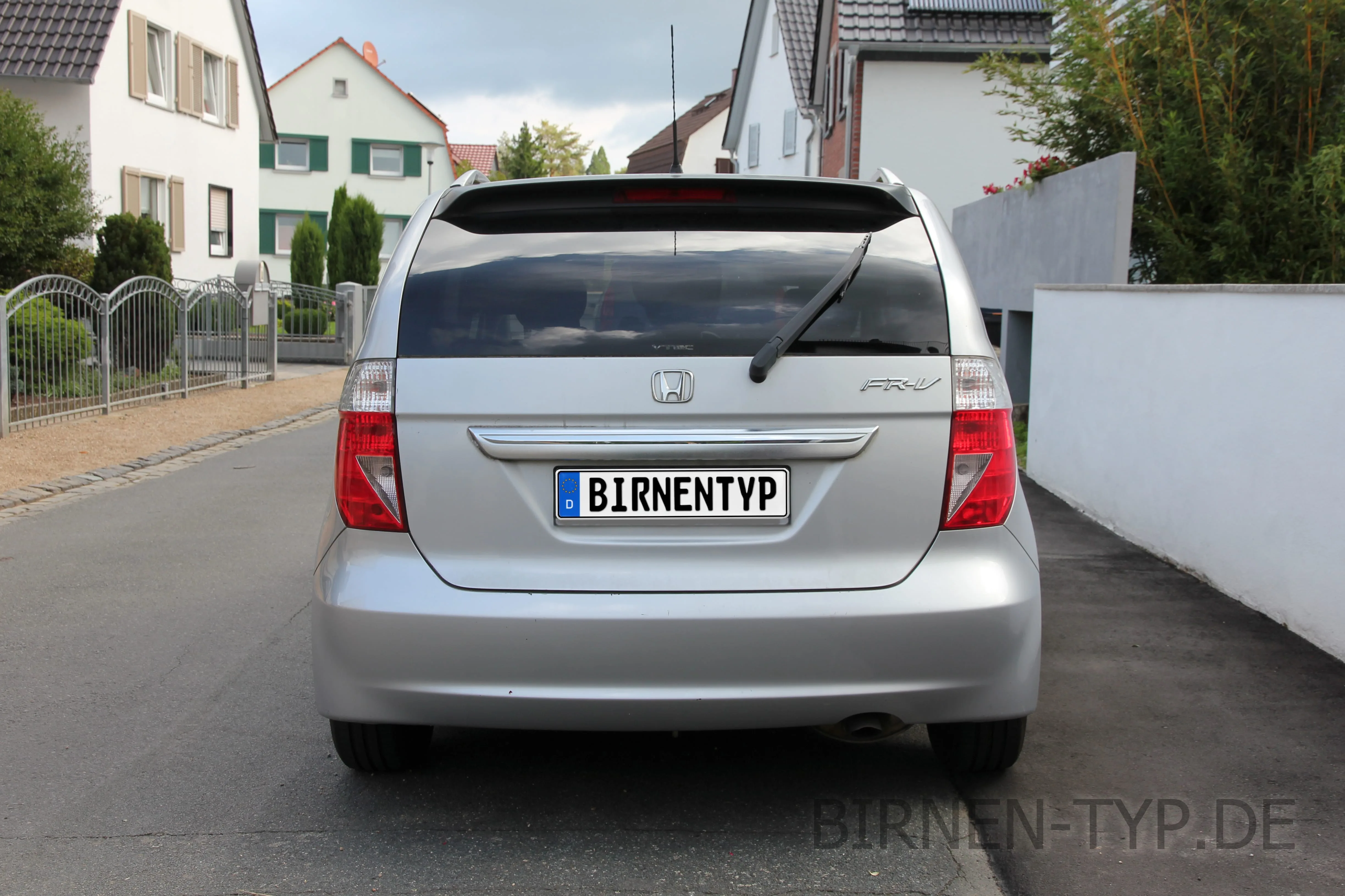 Heck-Ansicht des Honda FR-V
