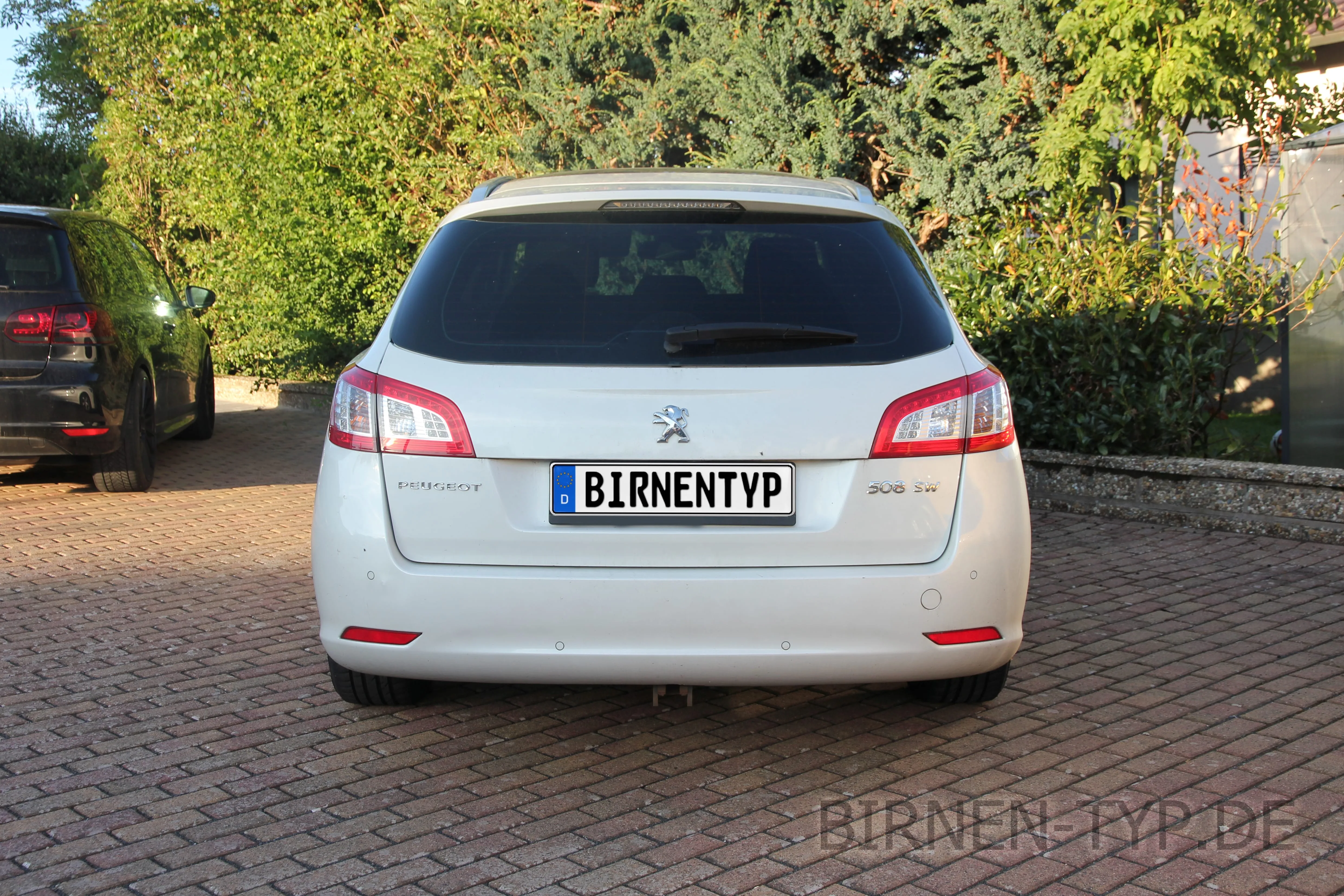 Heck-Ansicht des Peugeot 508