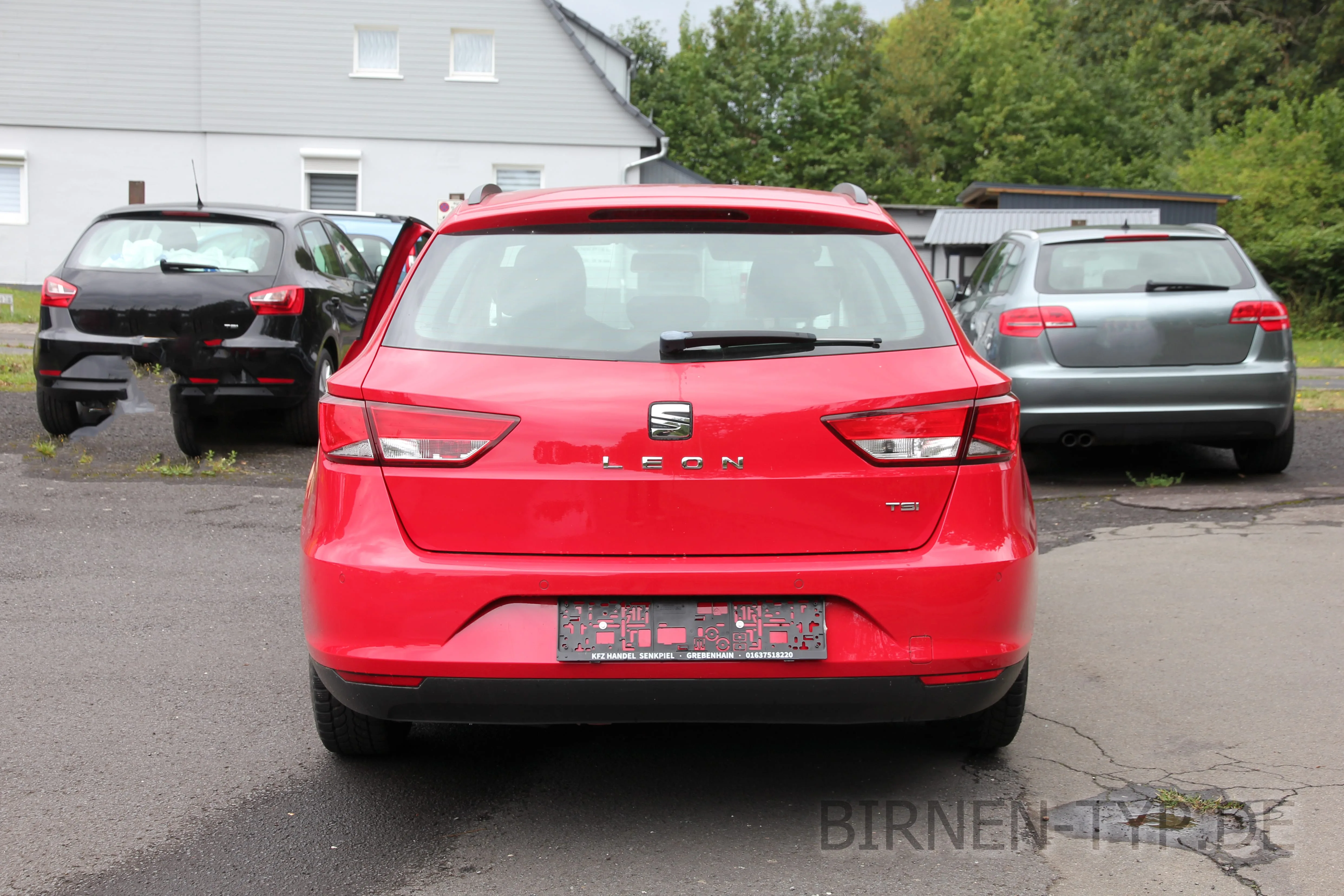 Heck-Ansicht des Seat Leon