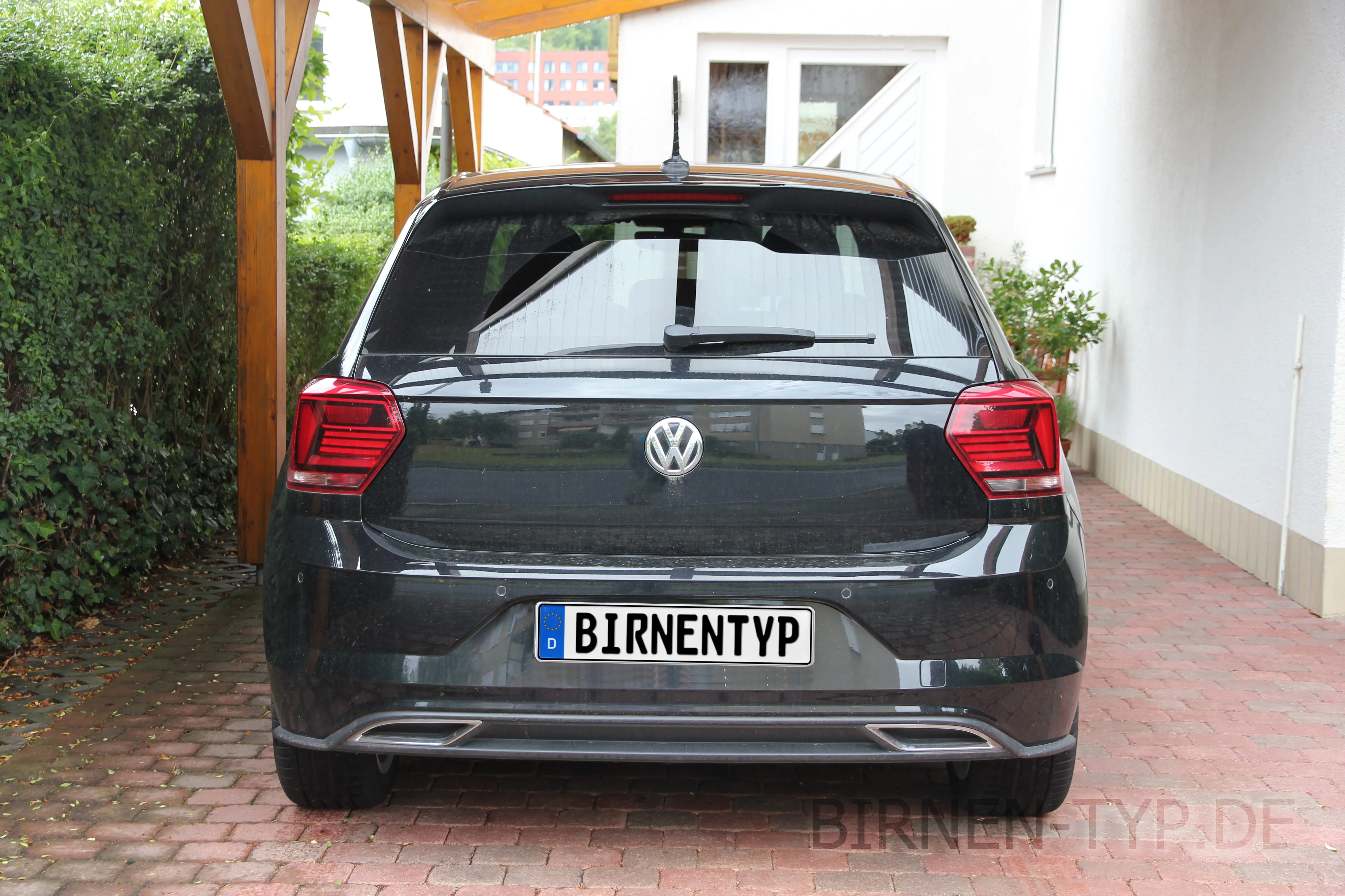 Heck-Ansicht des VW Polo VI