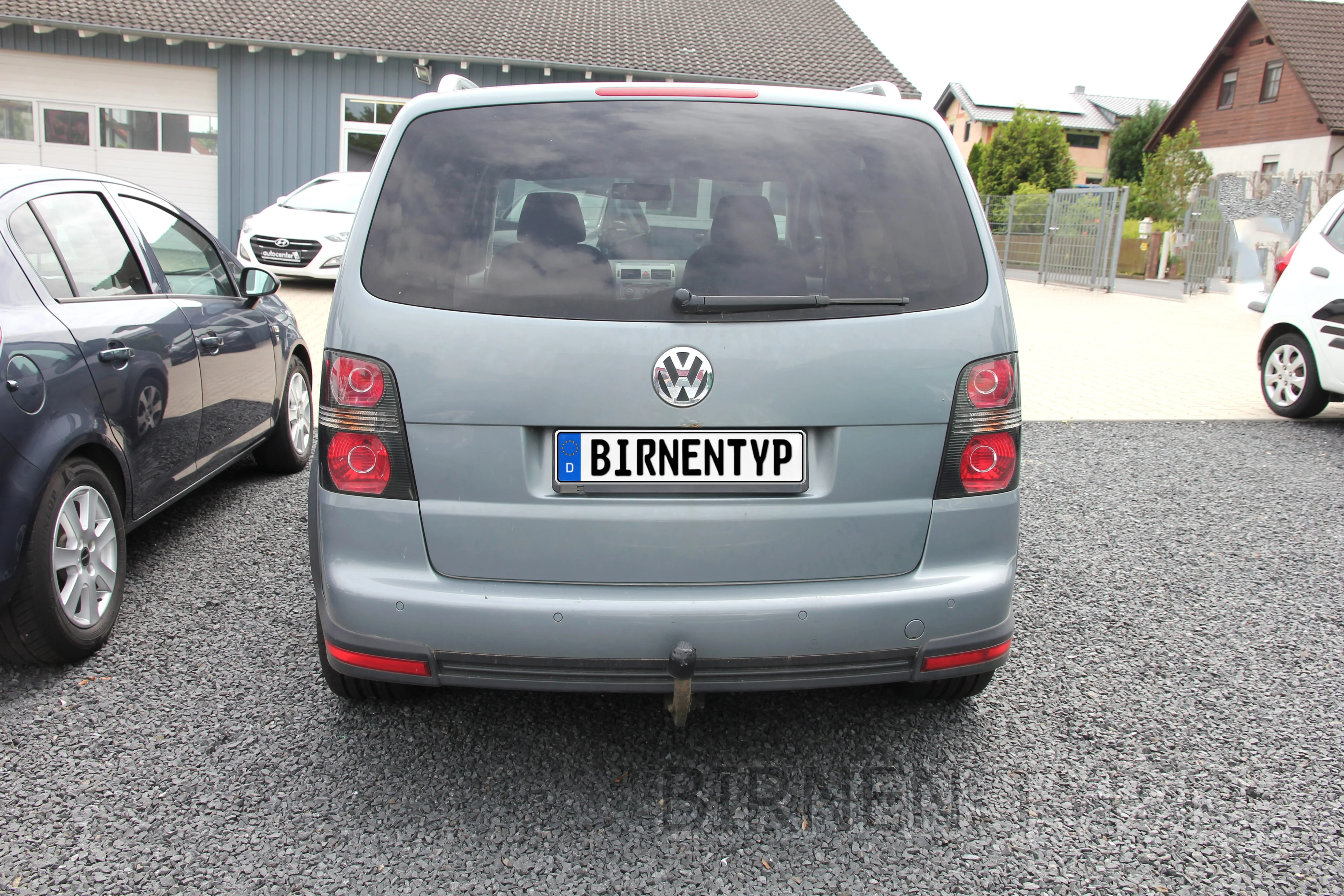 Heck-Ansicht des VW Touran 1. Gen GP1