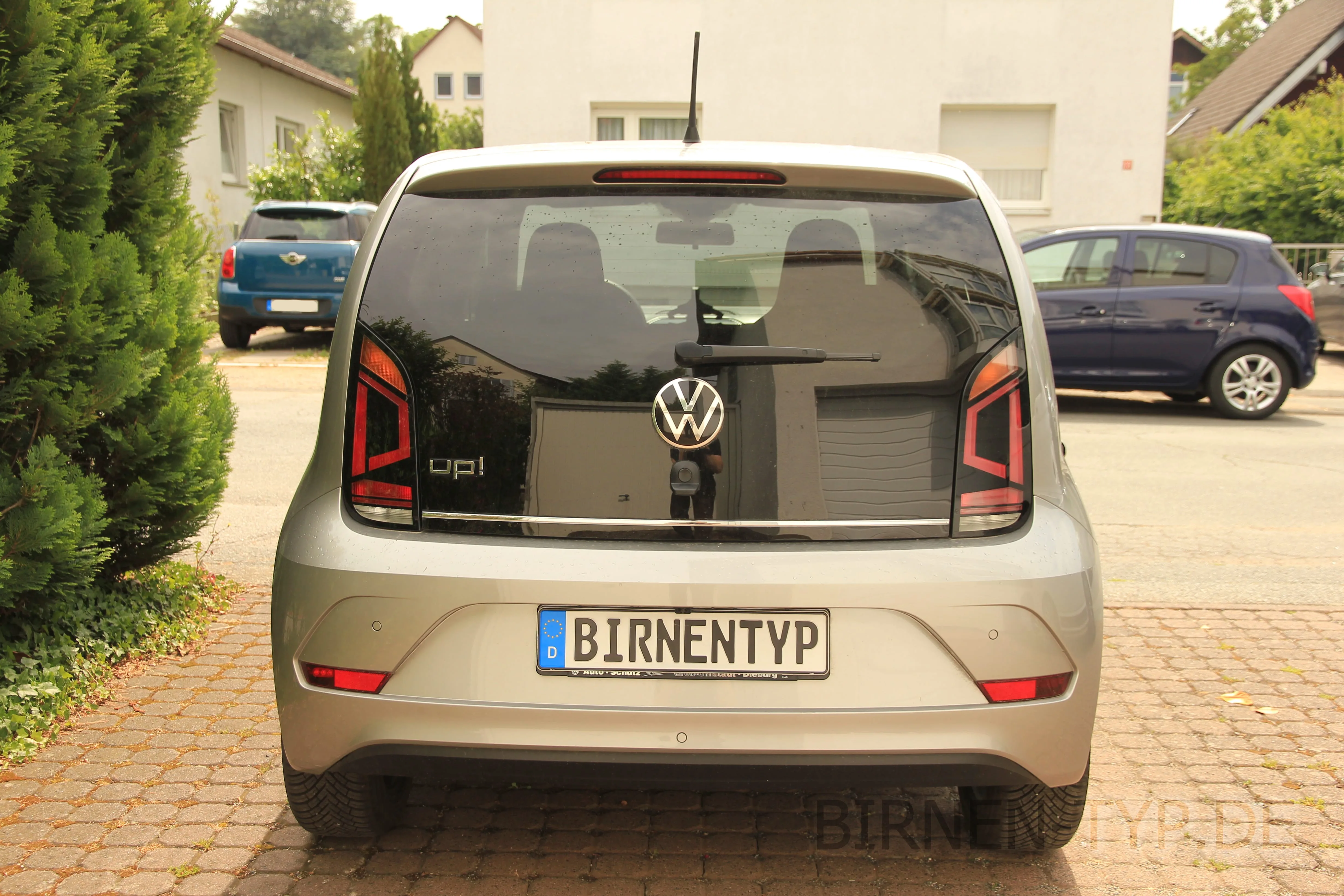Heck-Ansicht des VW up!