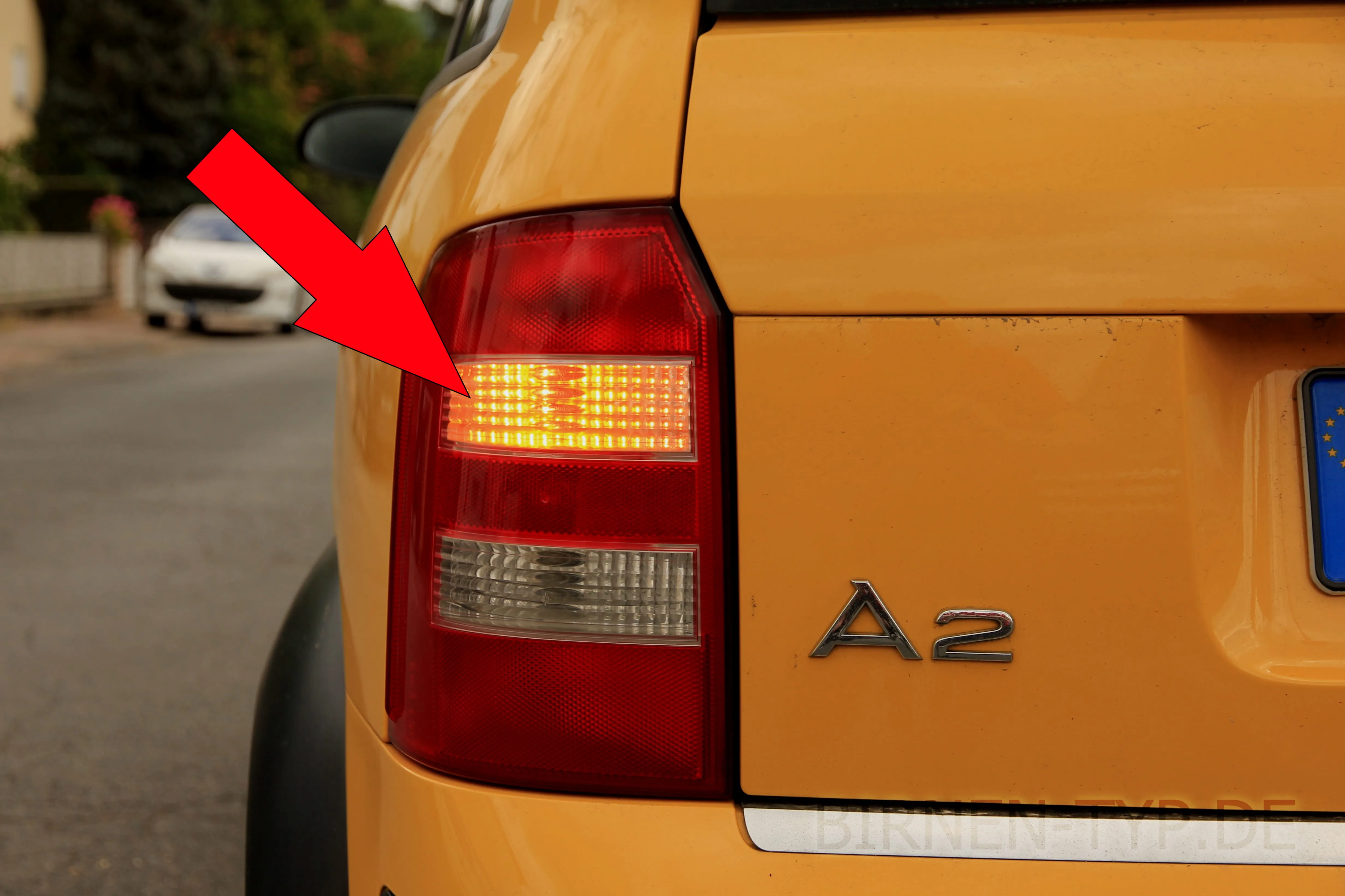 Blinker hinten des Audi A2