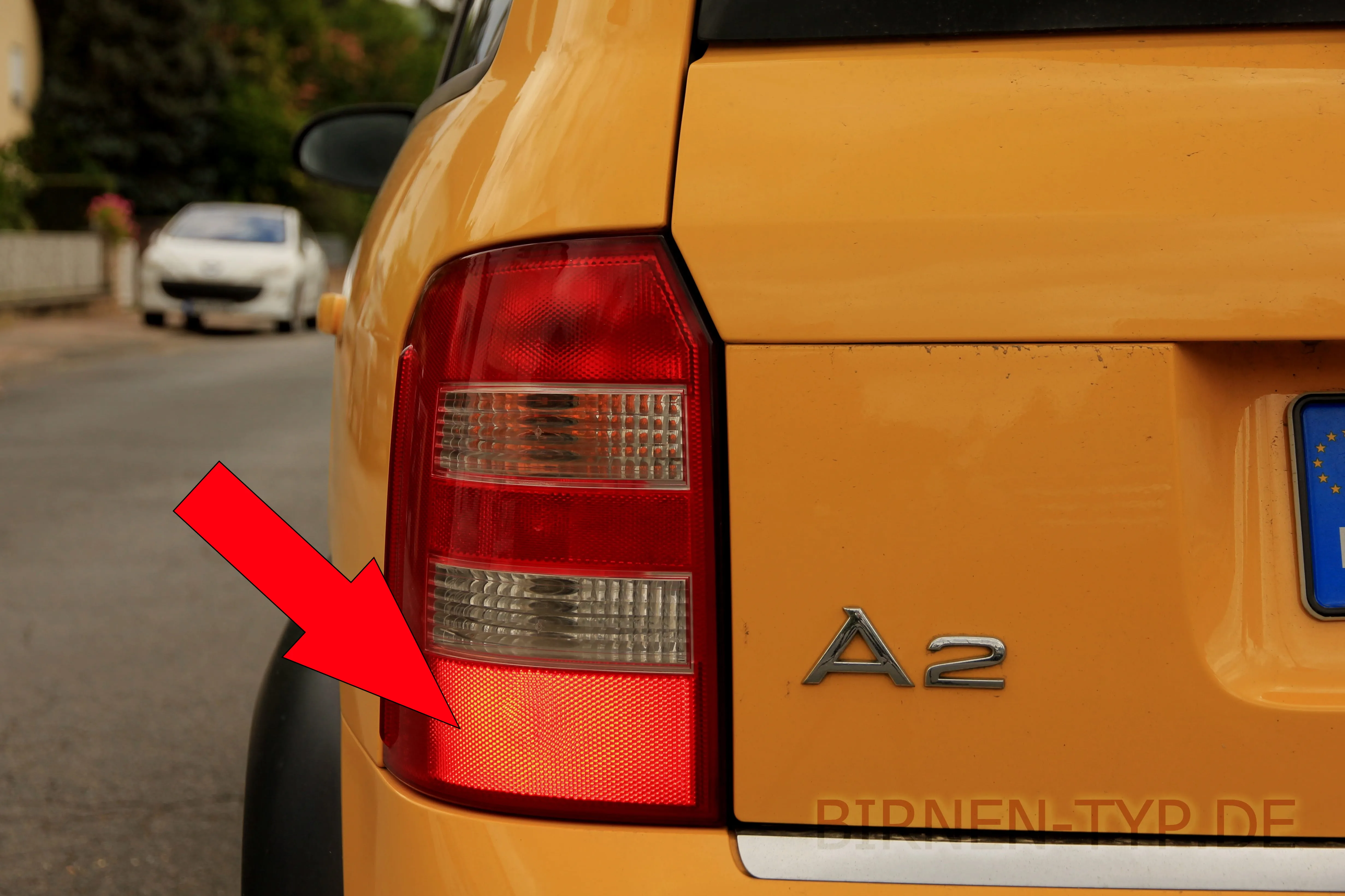 Bremslicht des Audi A2