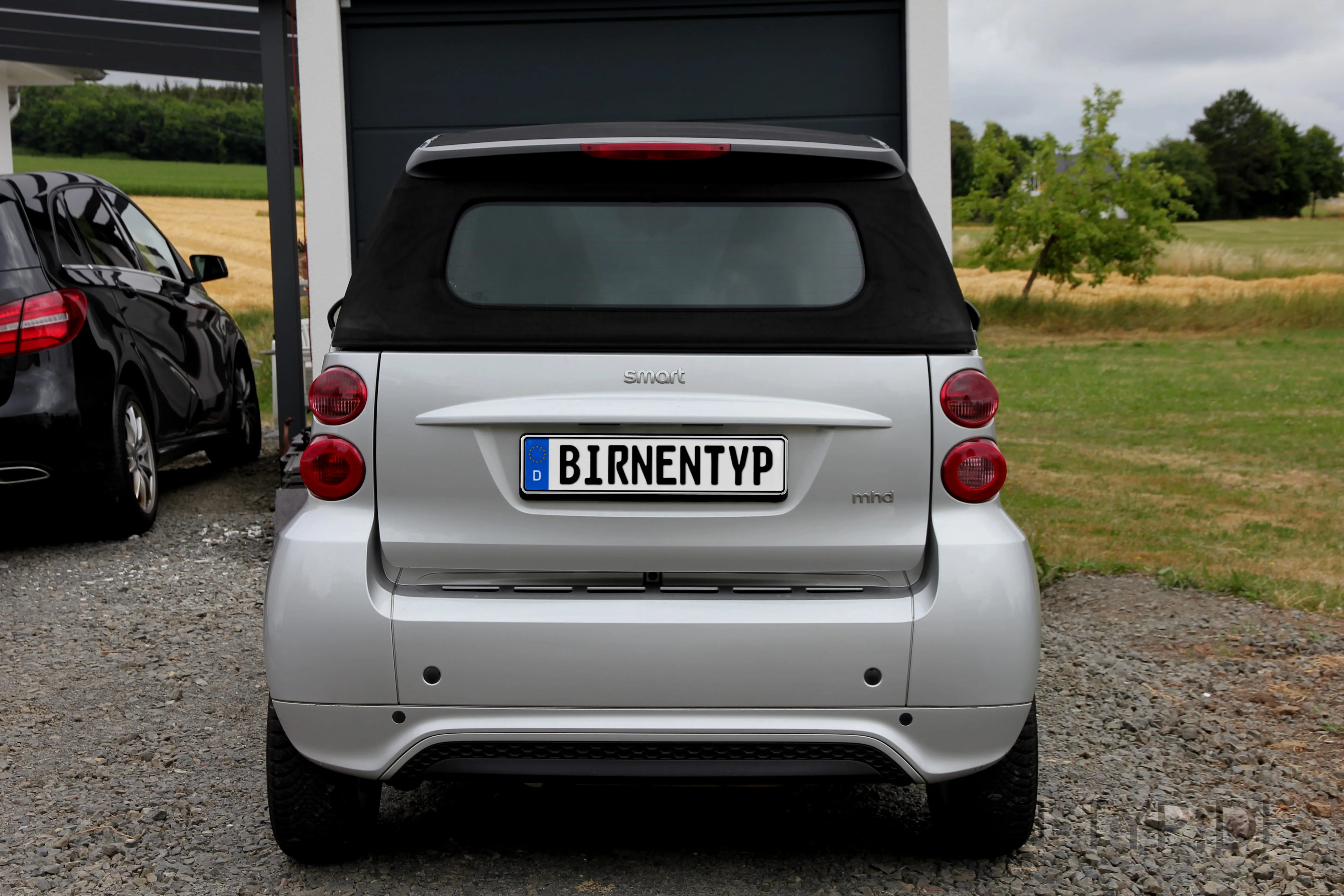 Heck-Ansicht des Smart ForTwo
