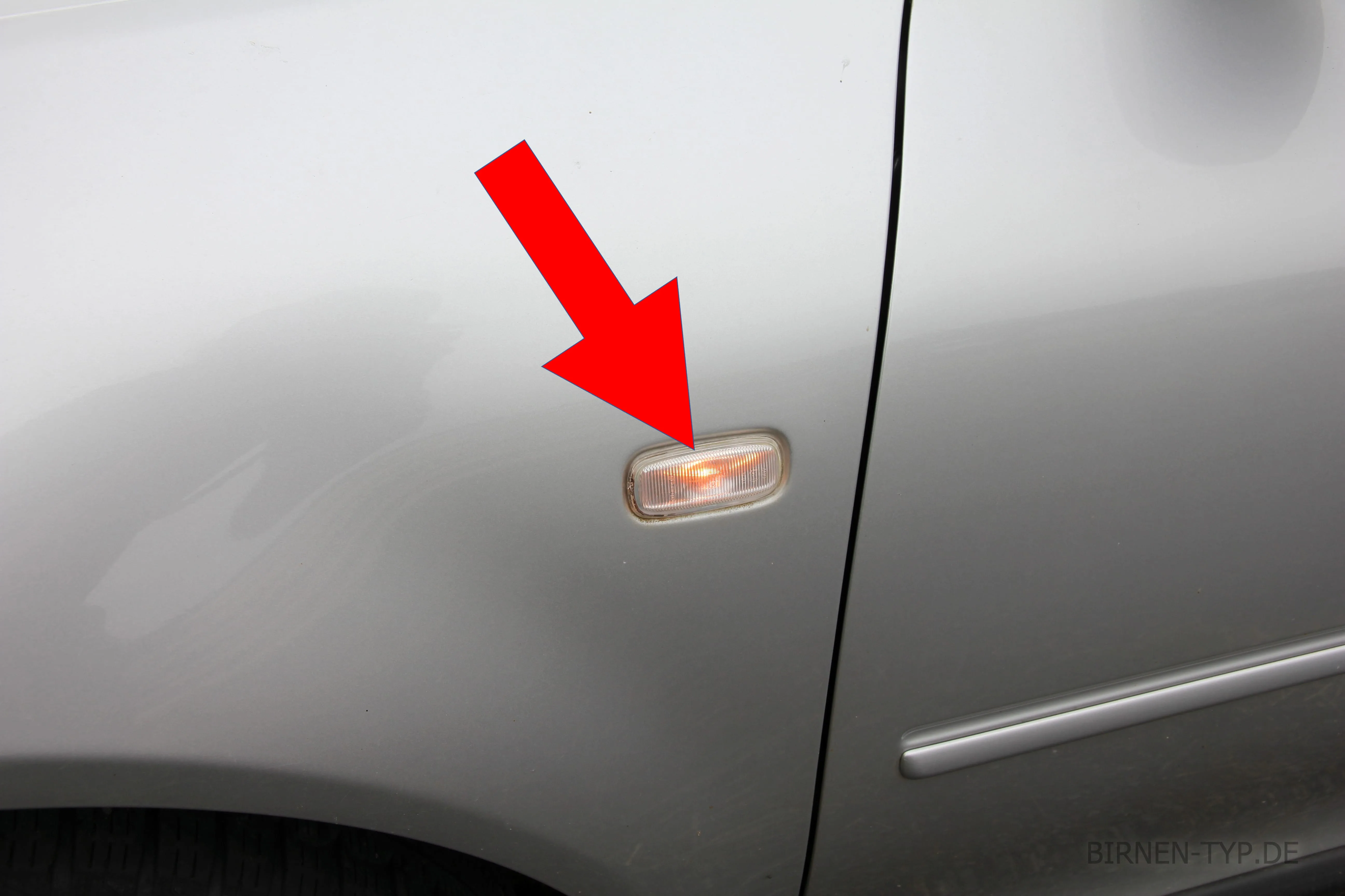 Seitenblinker des Audi A3 1. Gen