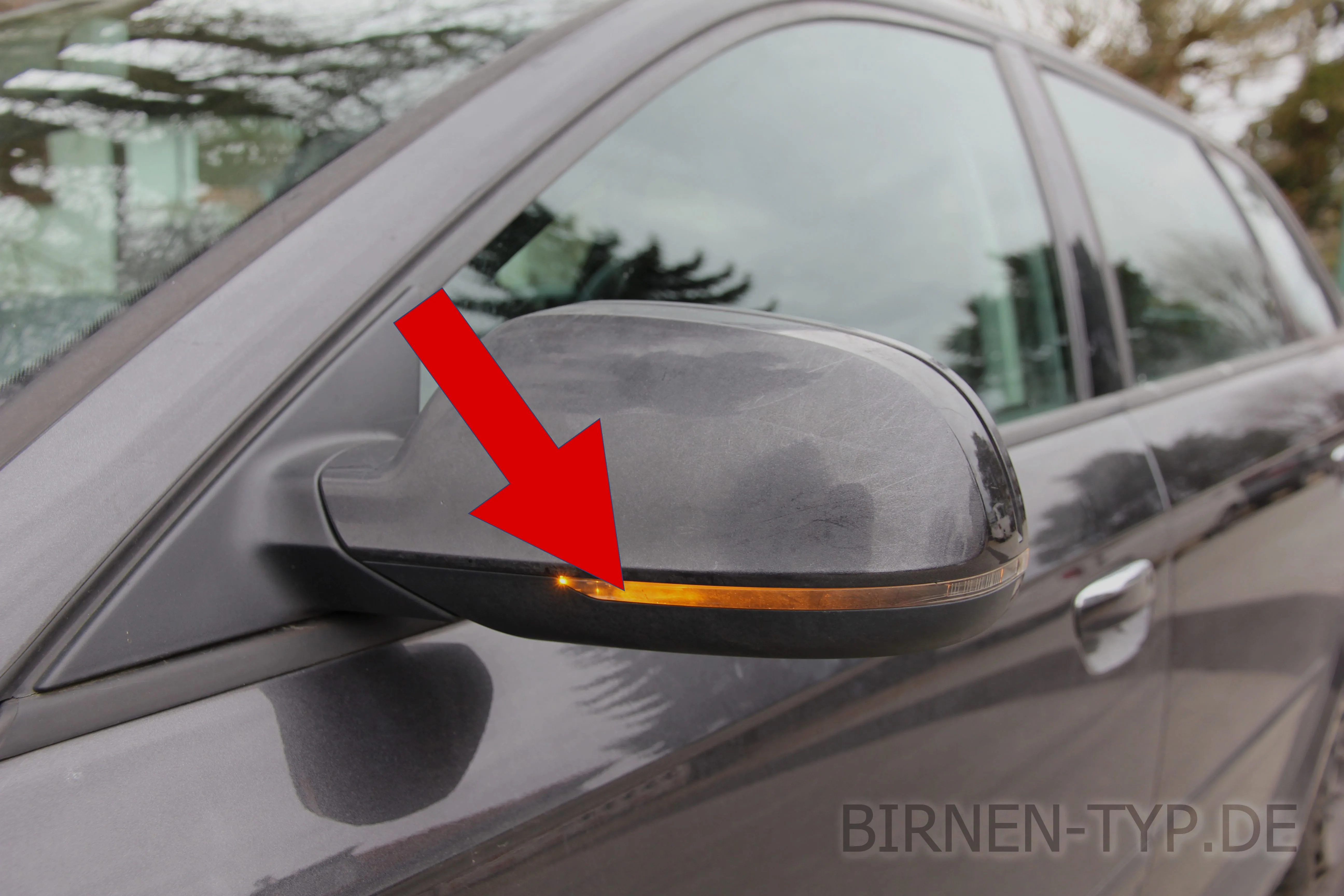 Seitenblinker des Audi A3 Sportback