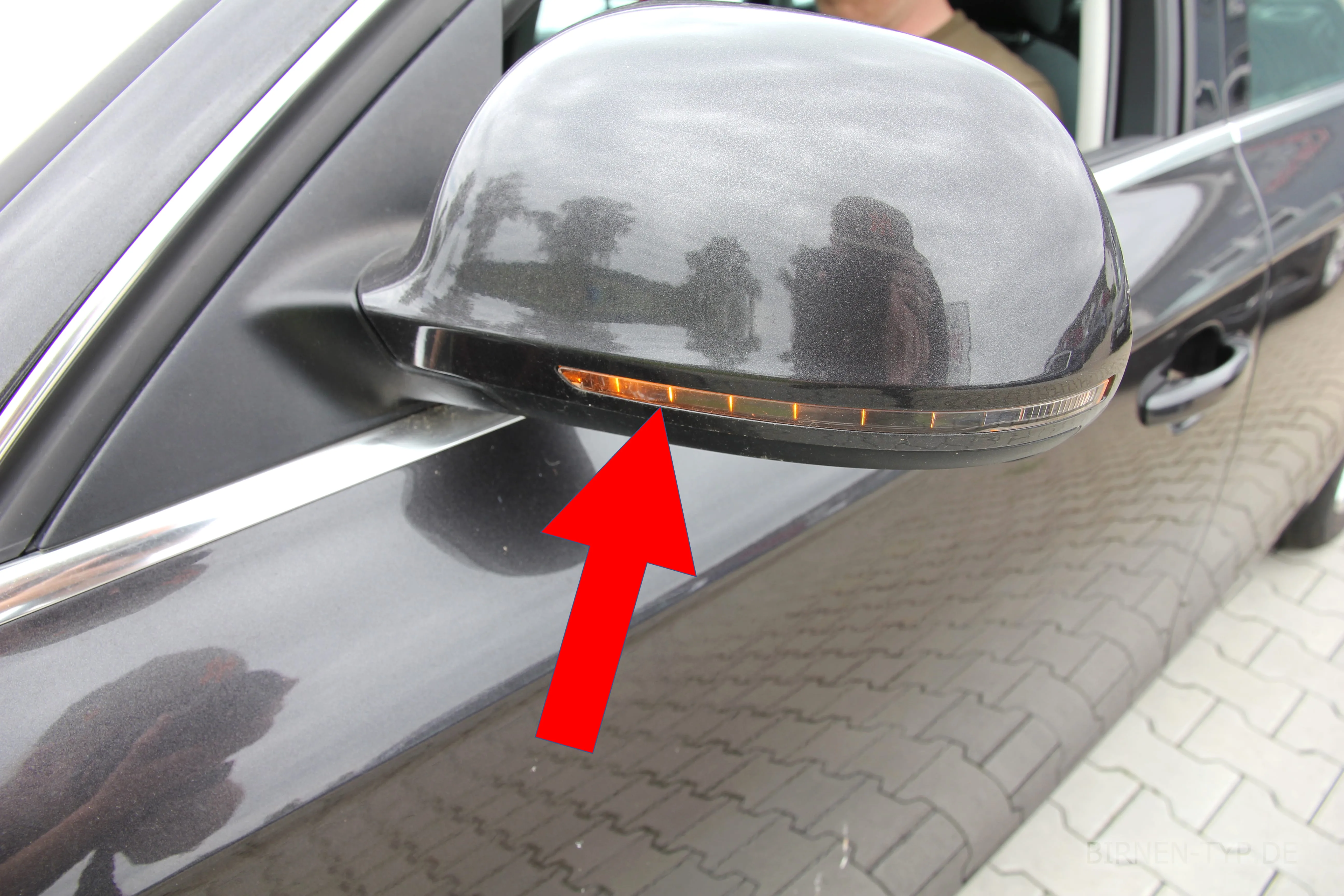 Seitenblinker des Audi A4 4. Gen