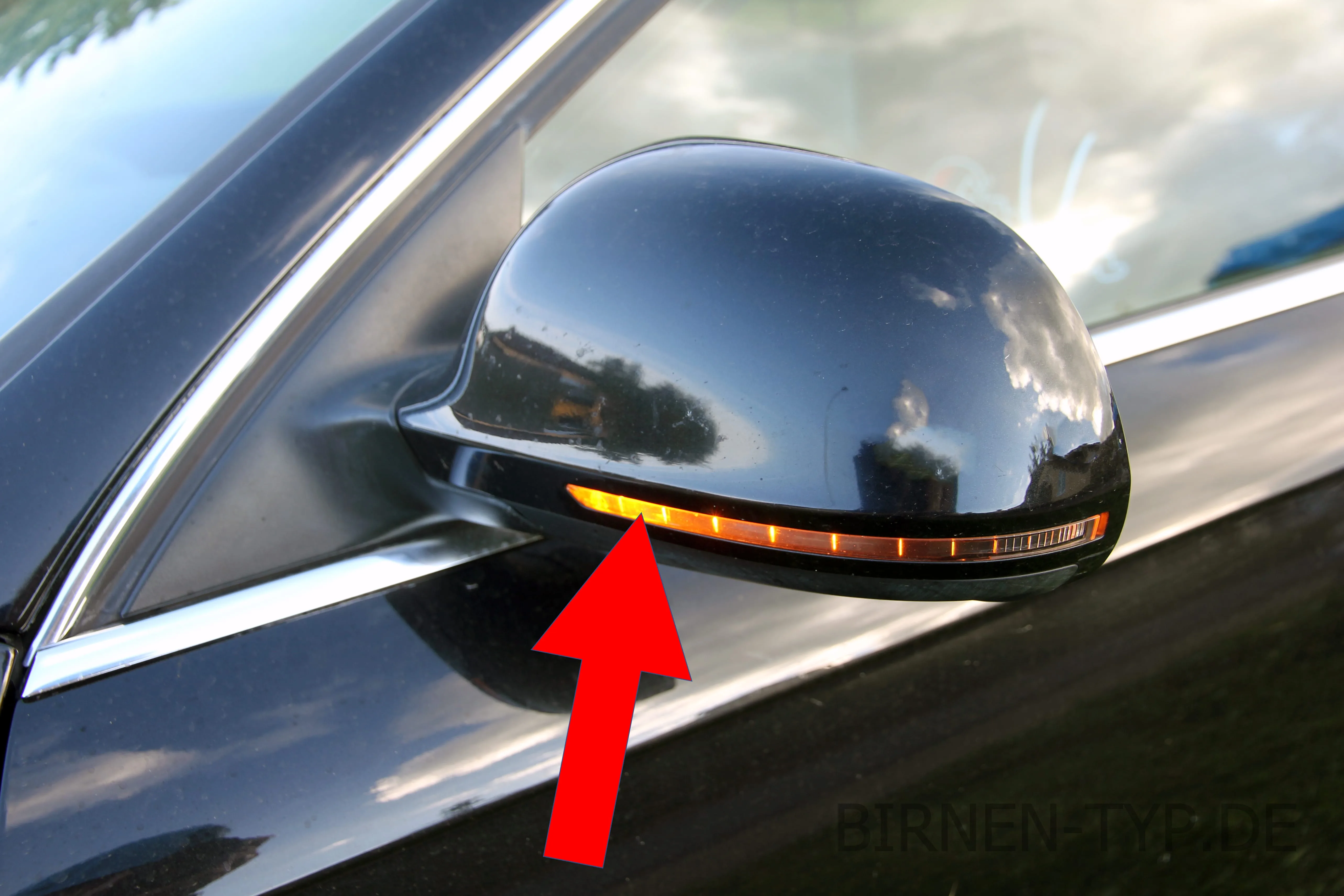Seitenblinker des Audi A6 3. Gen