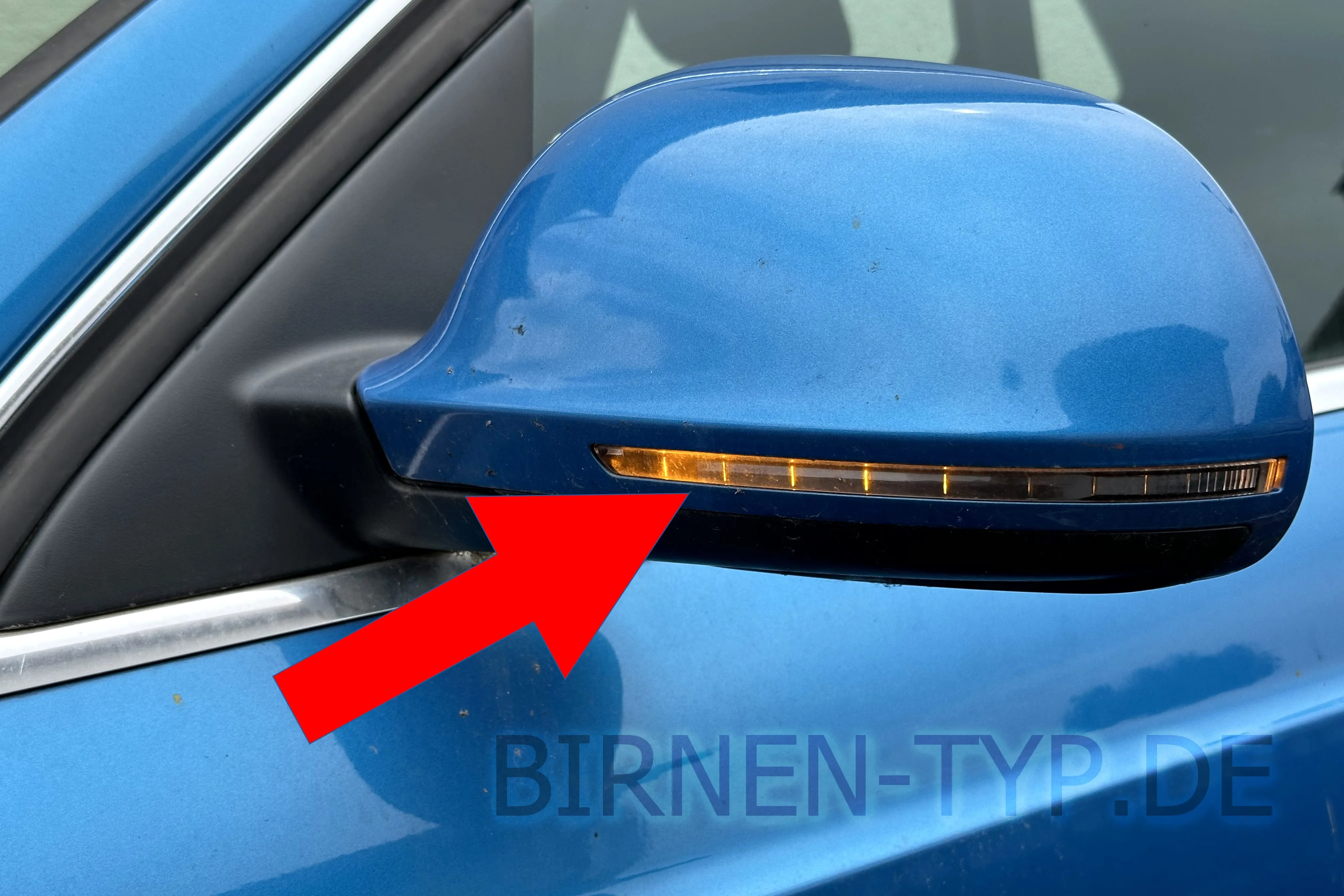 Seitenblinker des Audi Q3 1. Gen