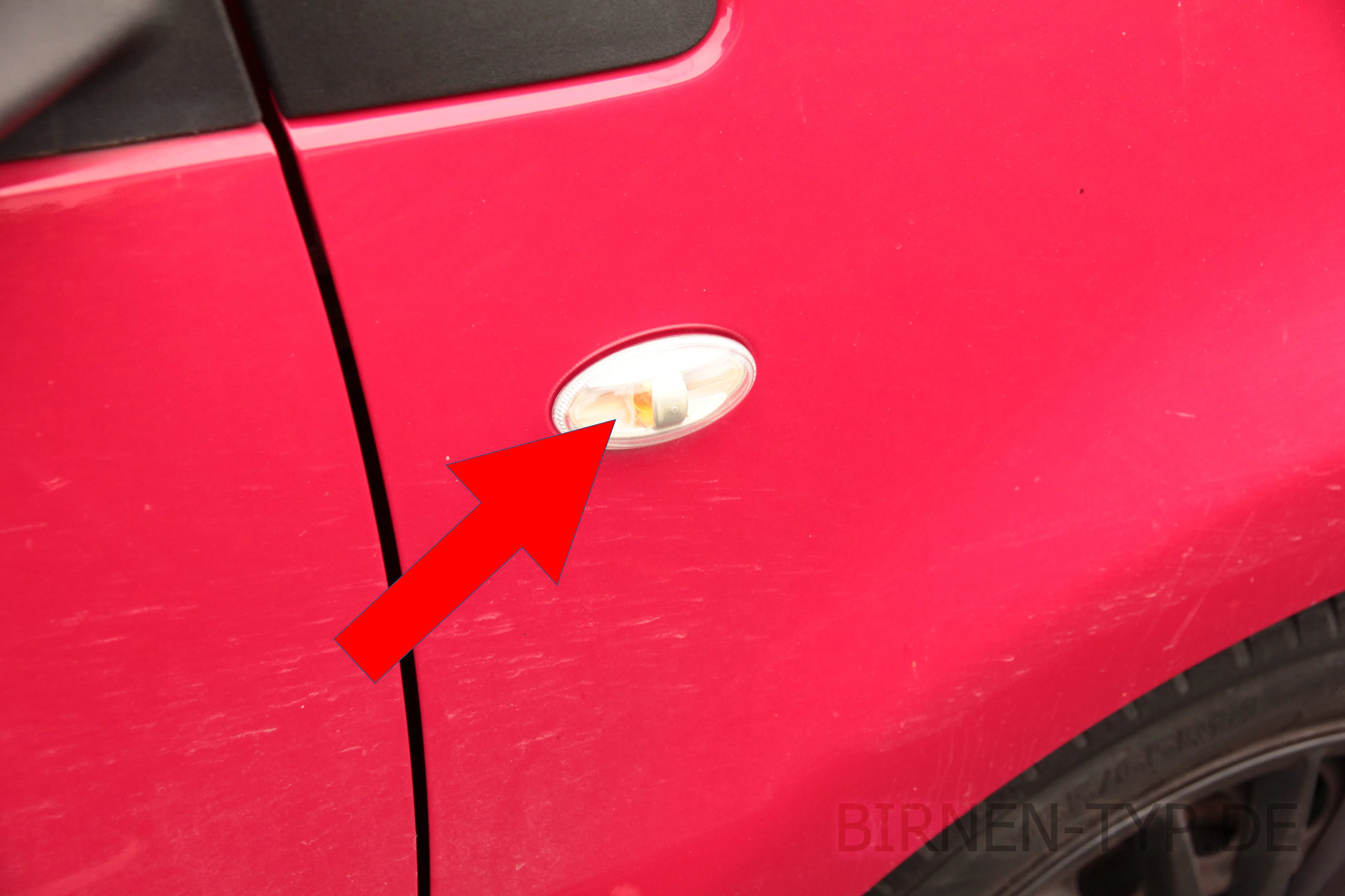 Seitenblinker des Citroën C1