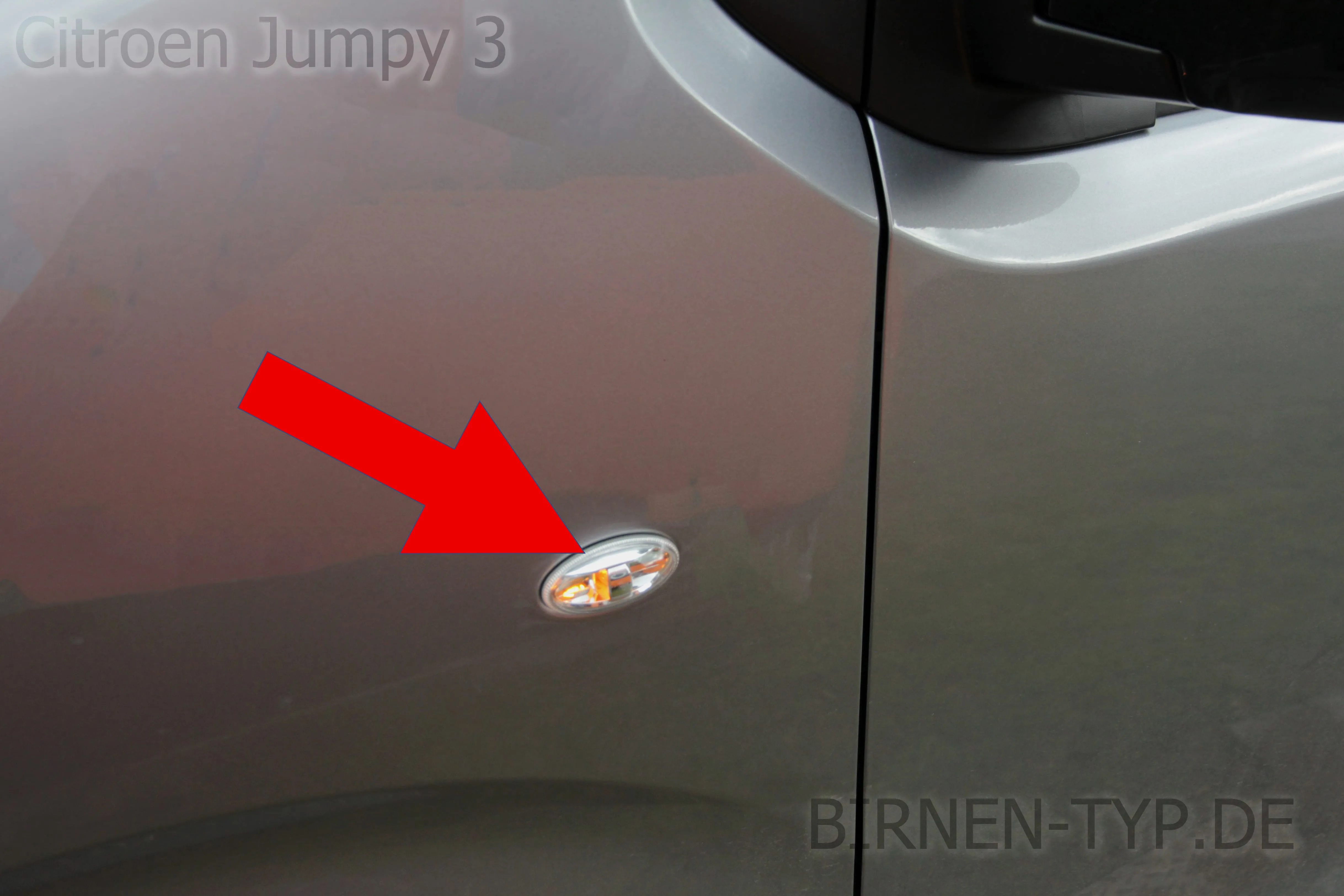 Seitenblinker des Citroën Jumpy / Dispatch