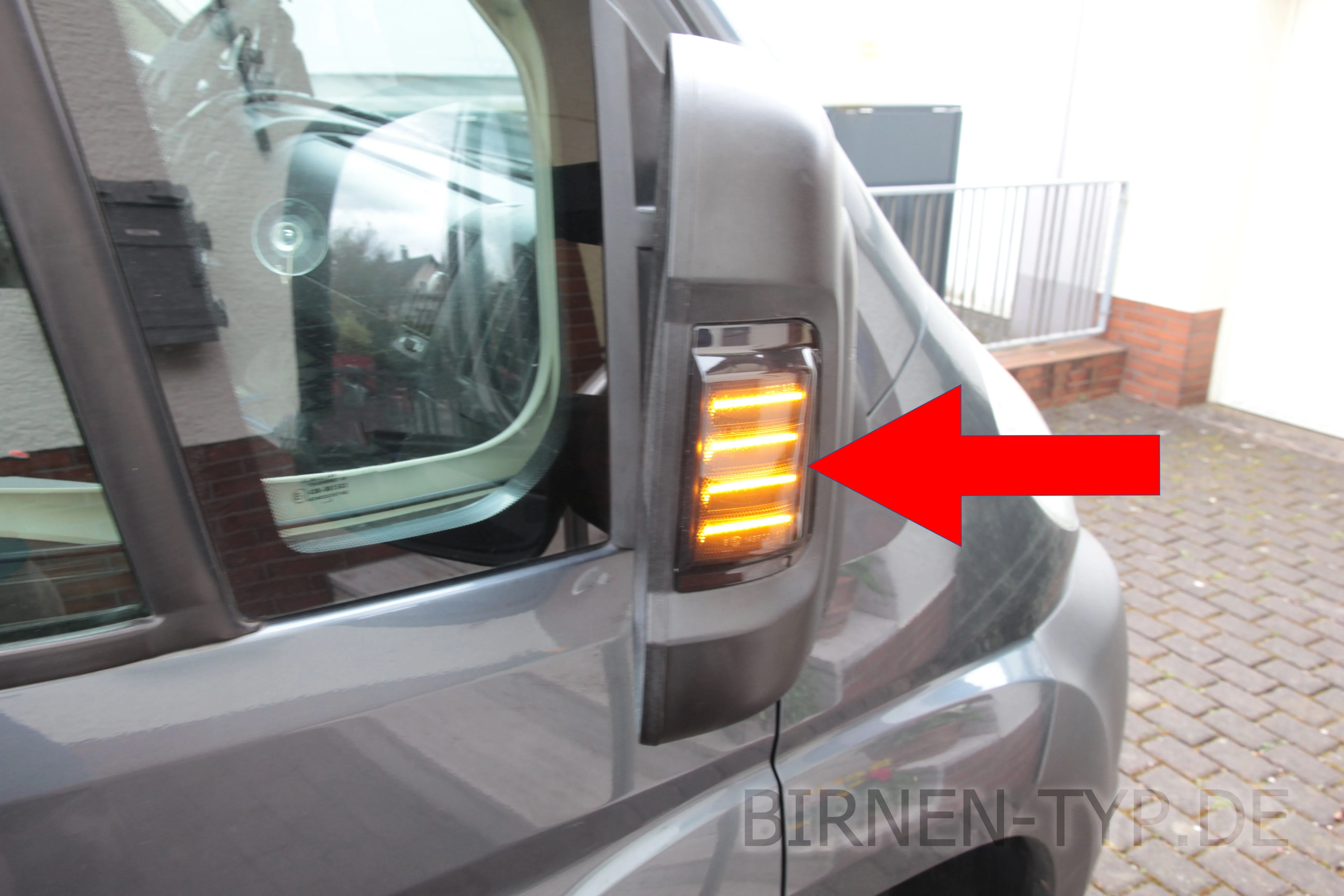 Seitenblinker des Fiat Ducato 3. Gen