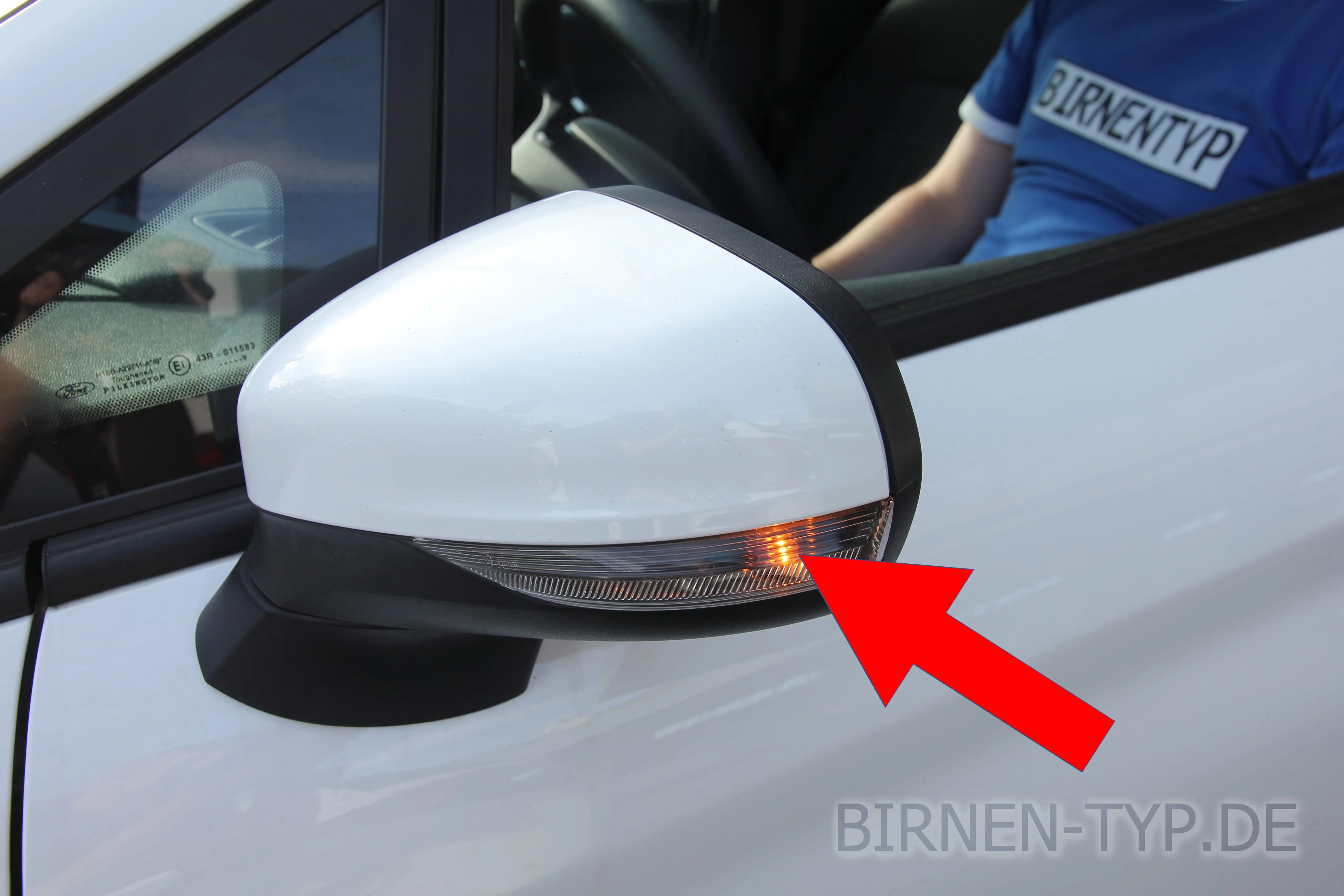 Seitenblinker des Ford Fiesta MK8