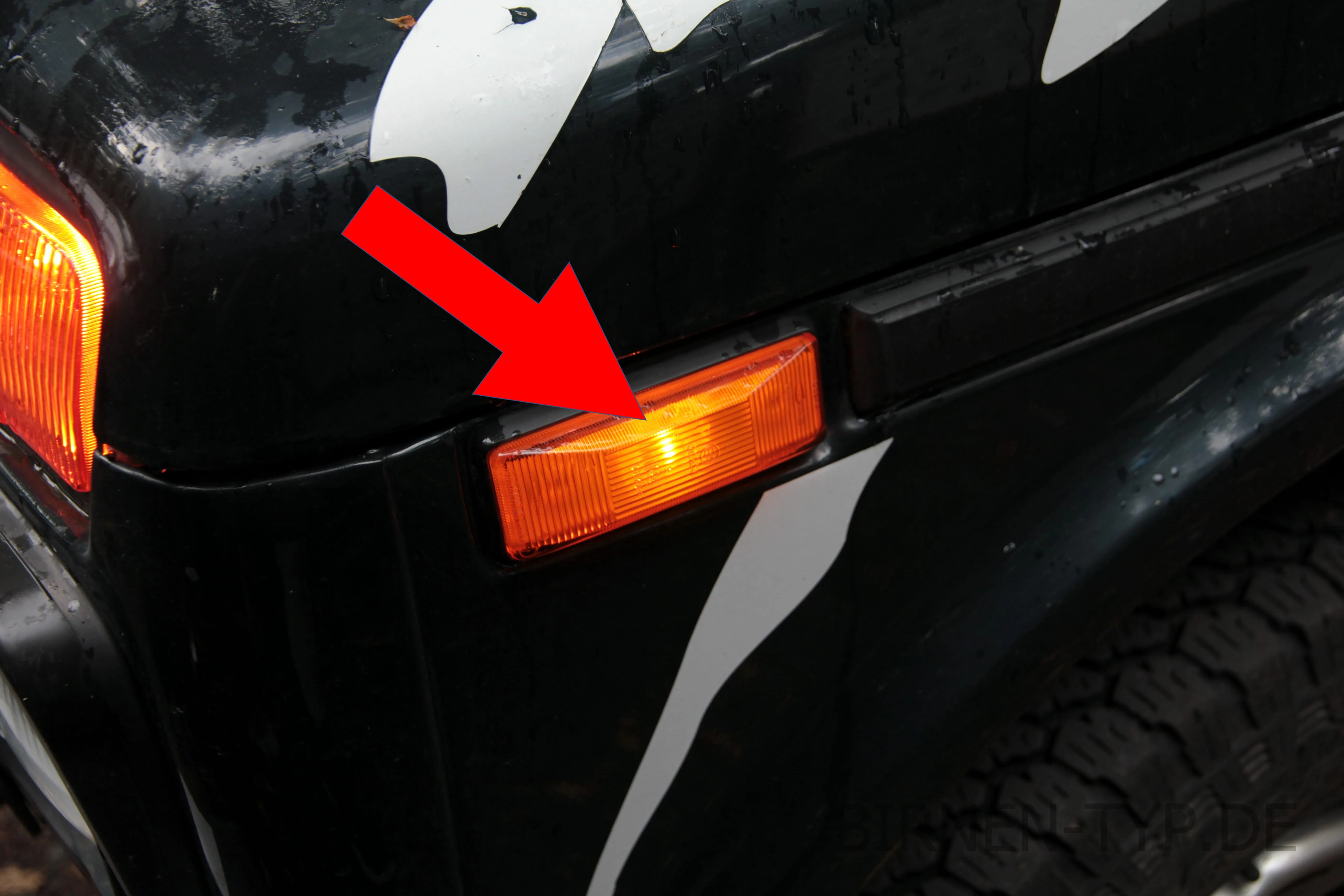 Seitenblinker des Lada Niva / Niwa 2