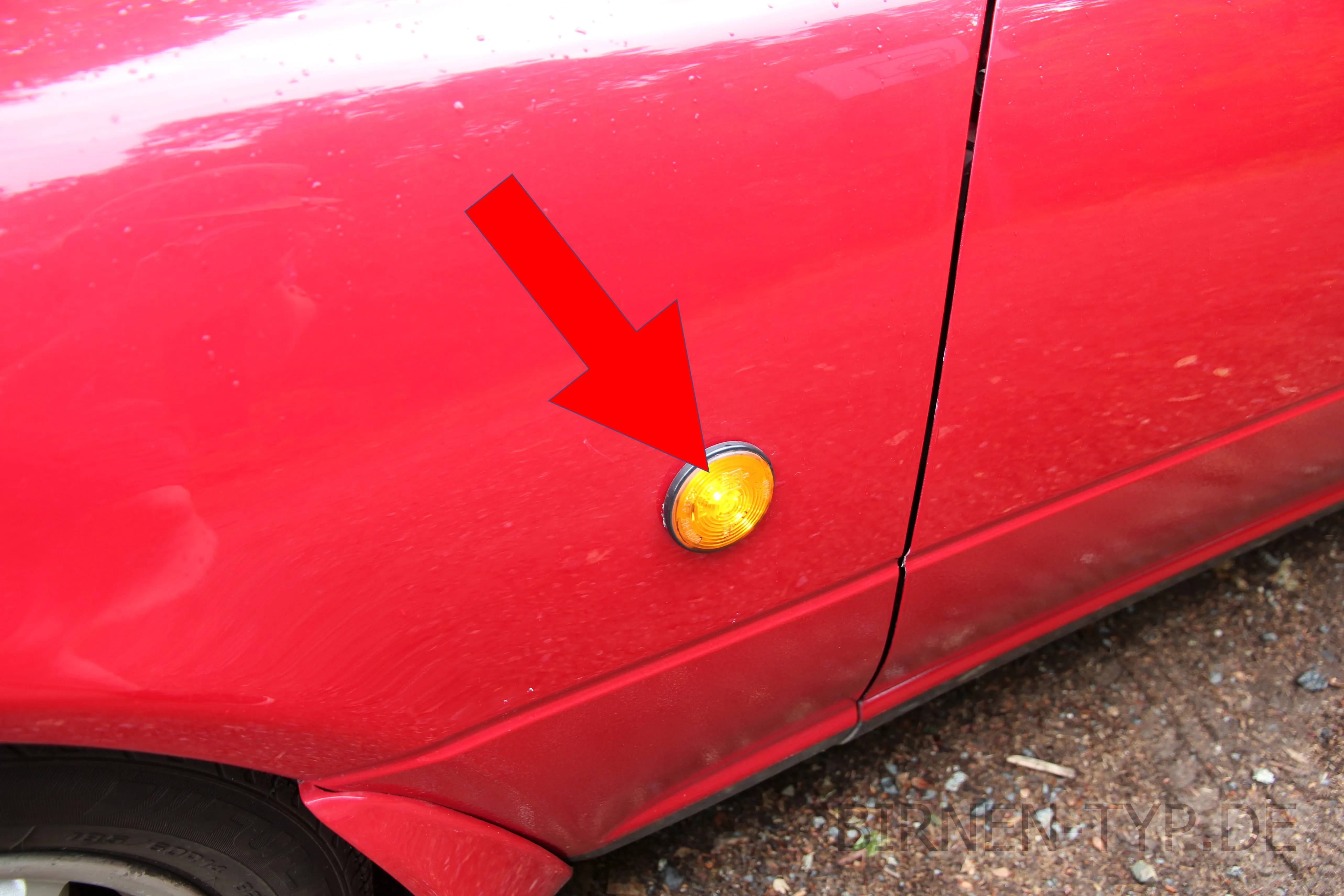 Seitenblinker des Mazda MX-5 / Miata