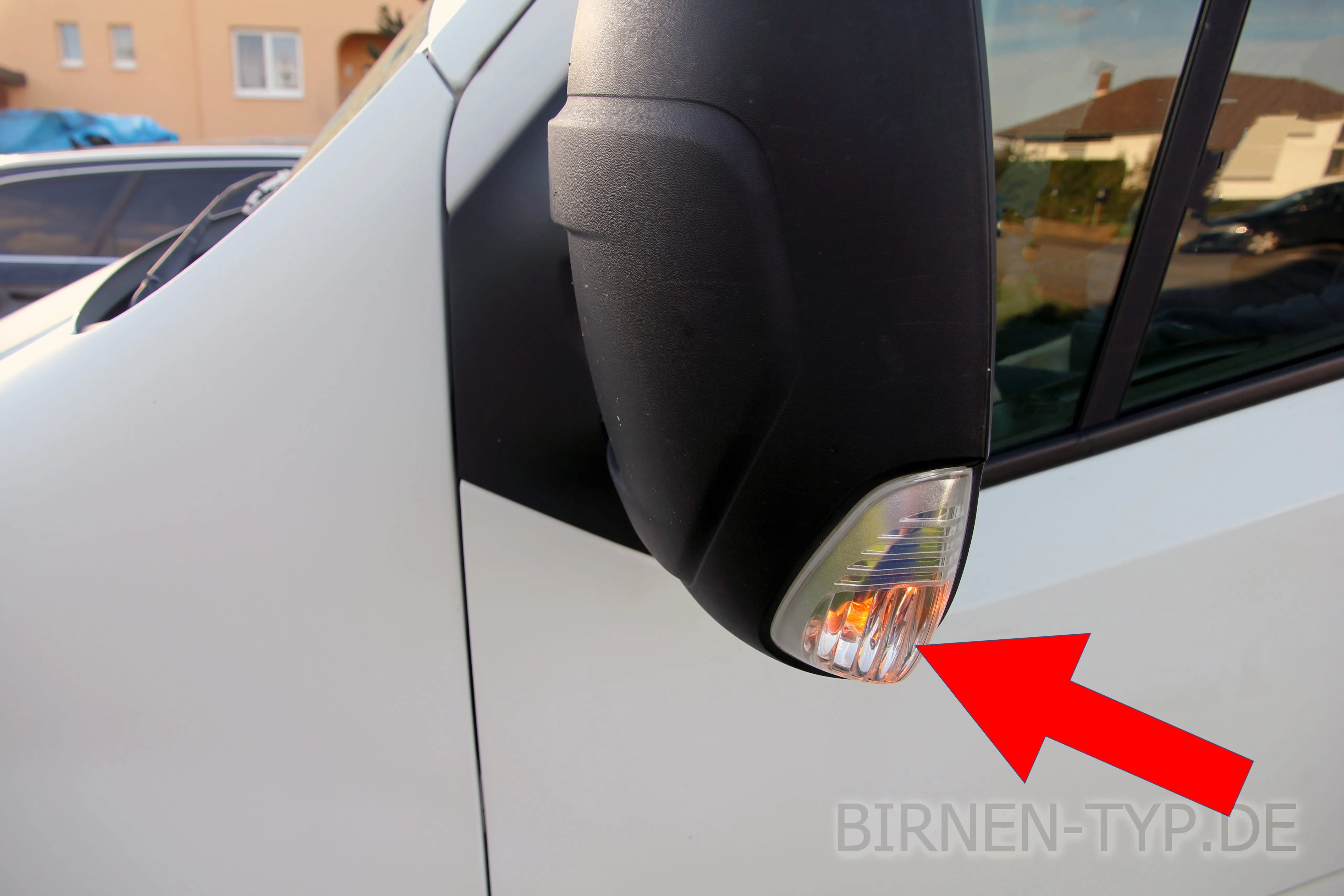 Seitenblinker des Renault Master 3