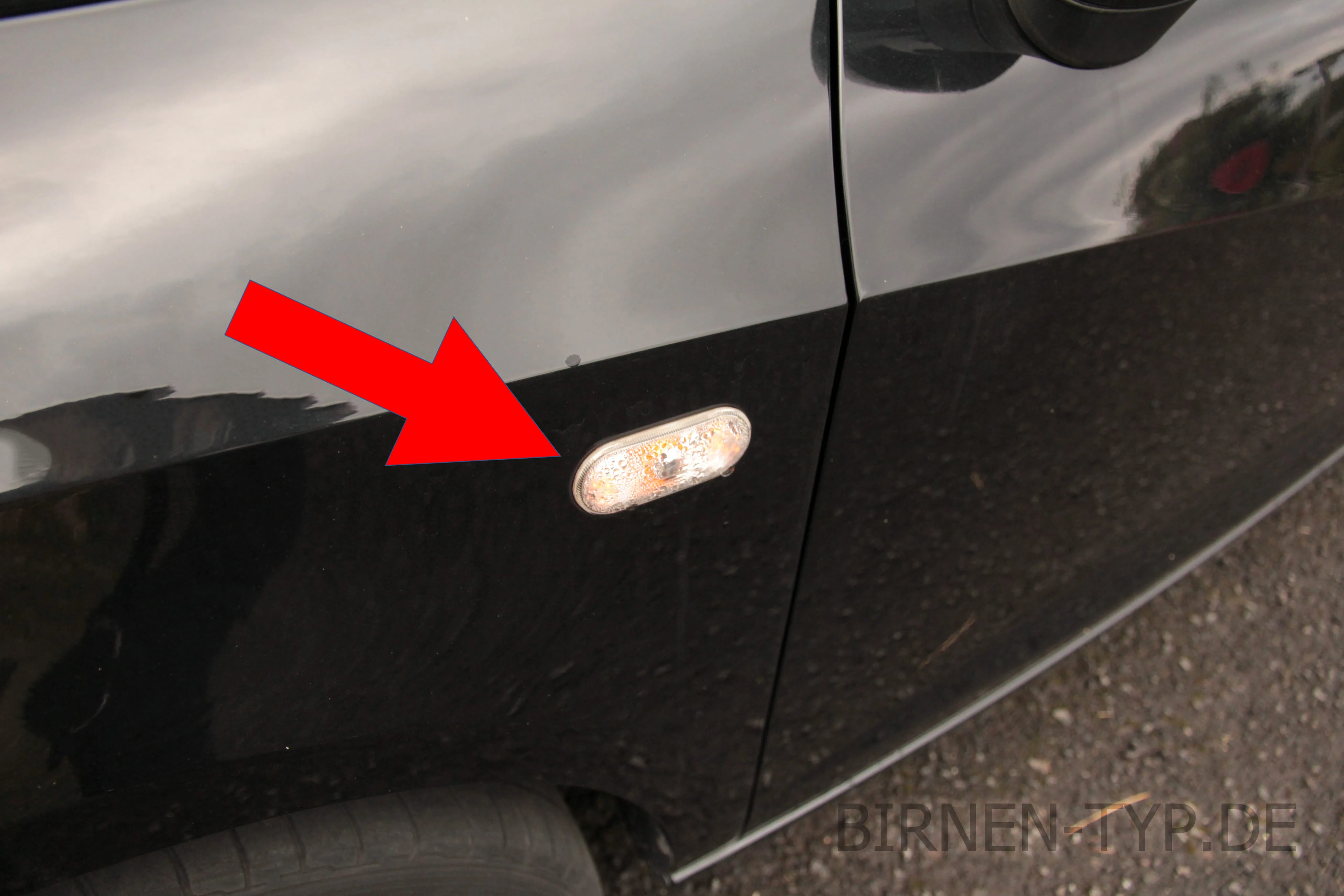 Seitenblinker des Seat Ibiza
