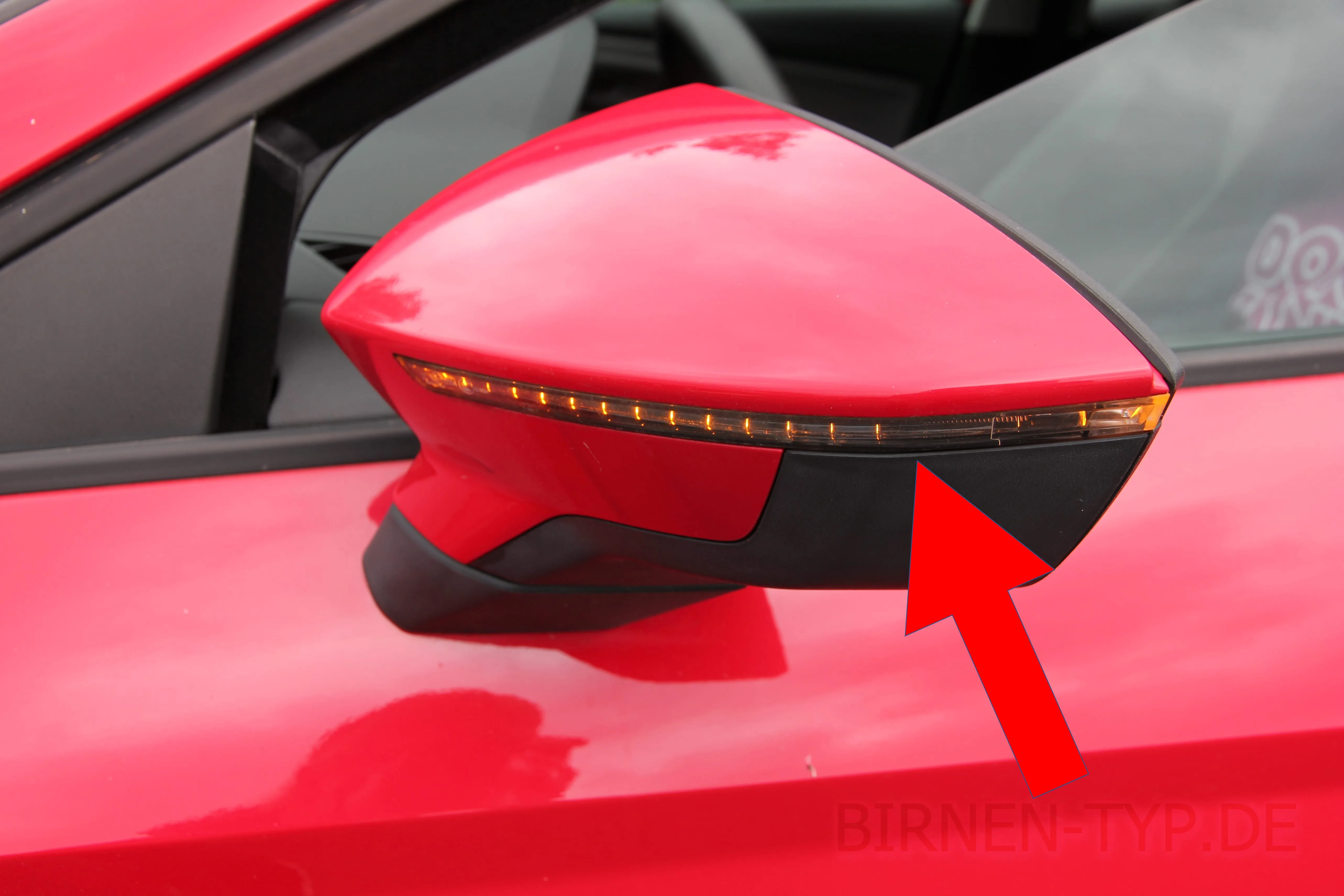 Seitenblinker des Seat Leon