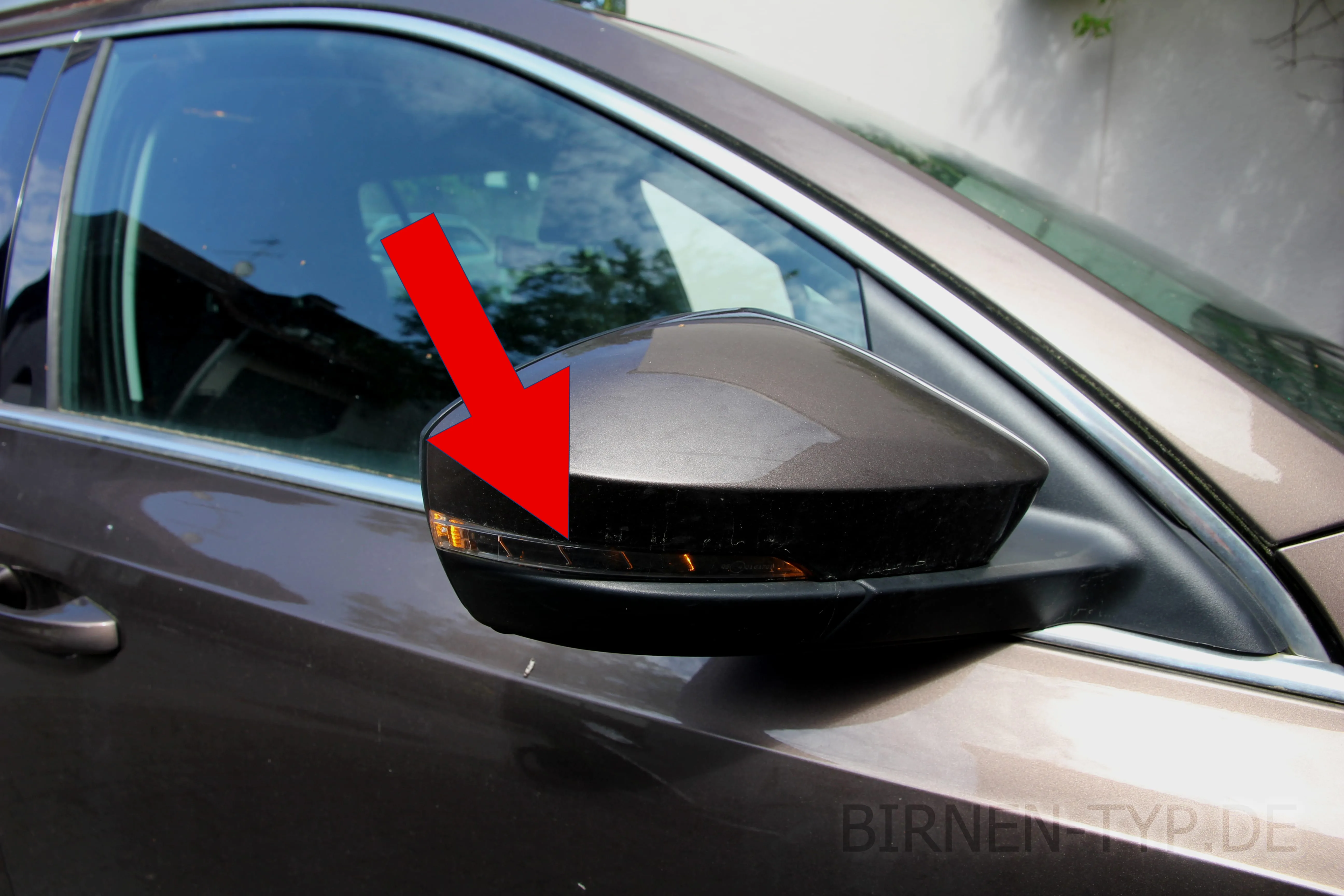 Seitenblinker des Škoda Octavia