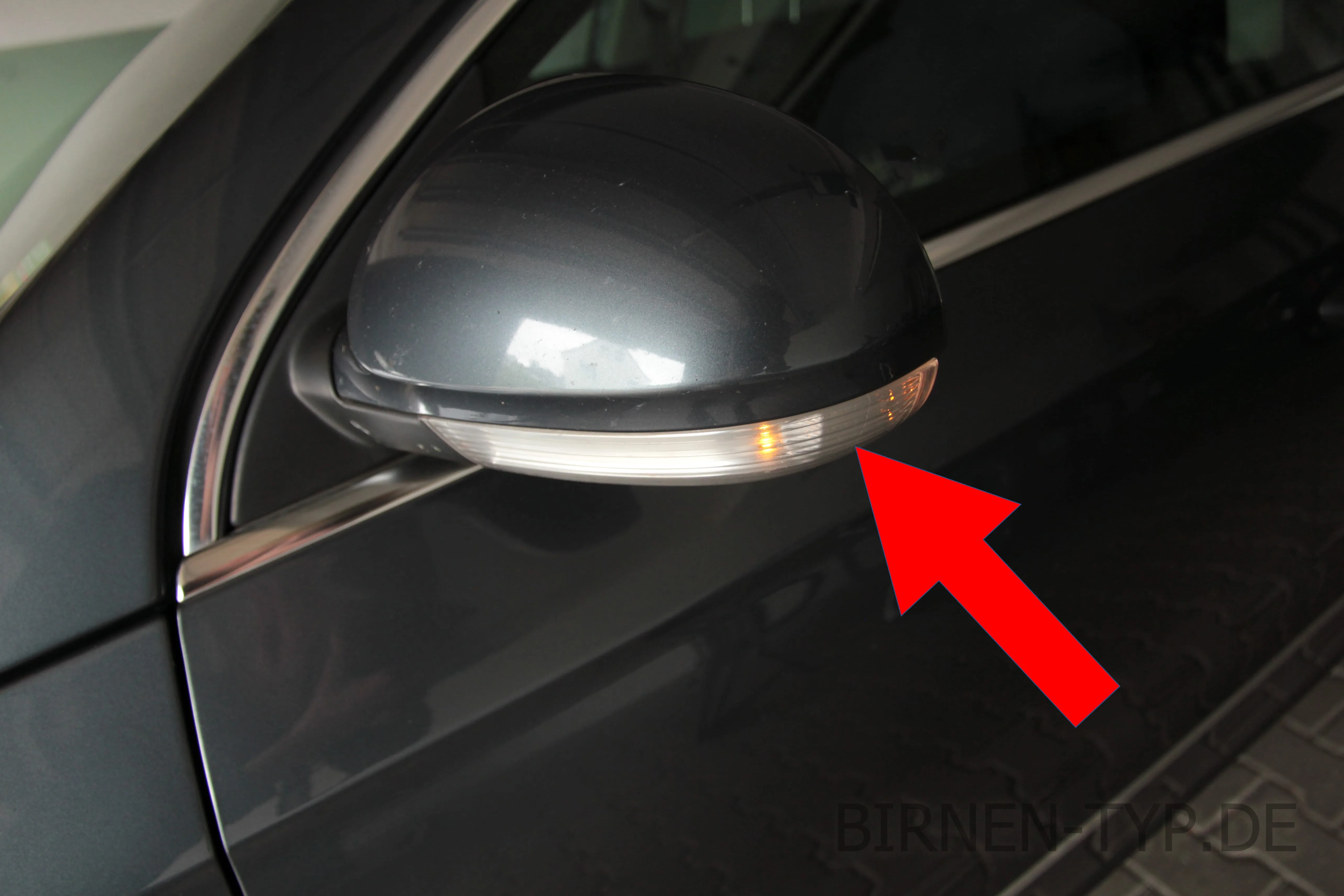 Seitenblinker des VW Passat B6