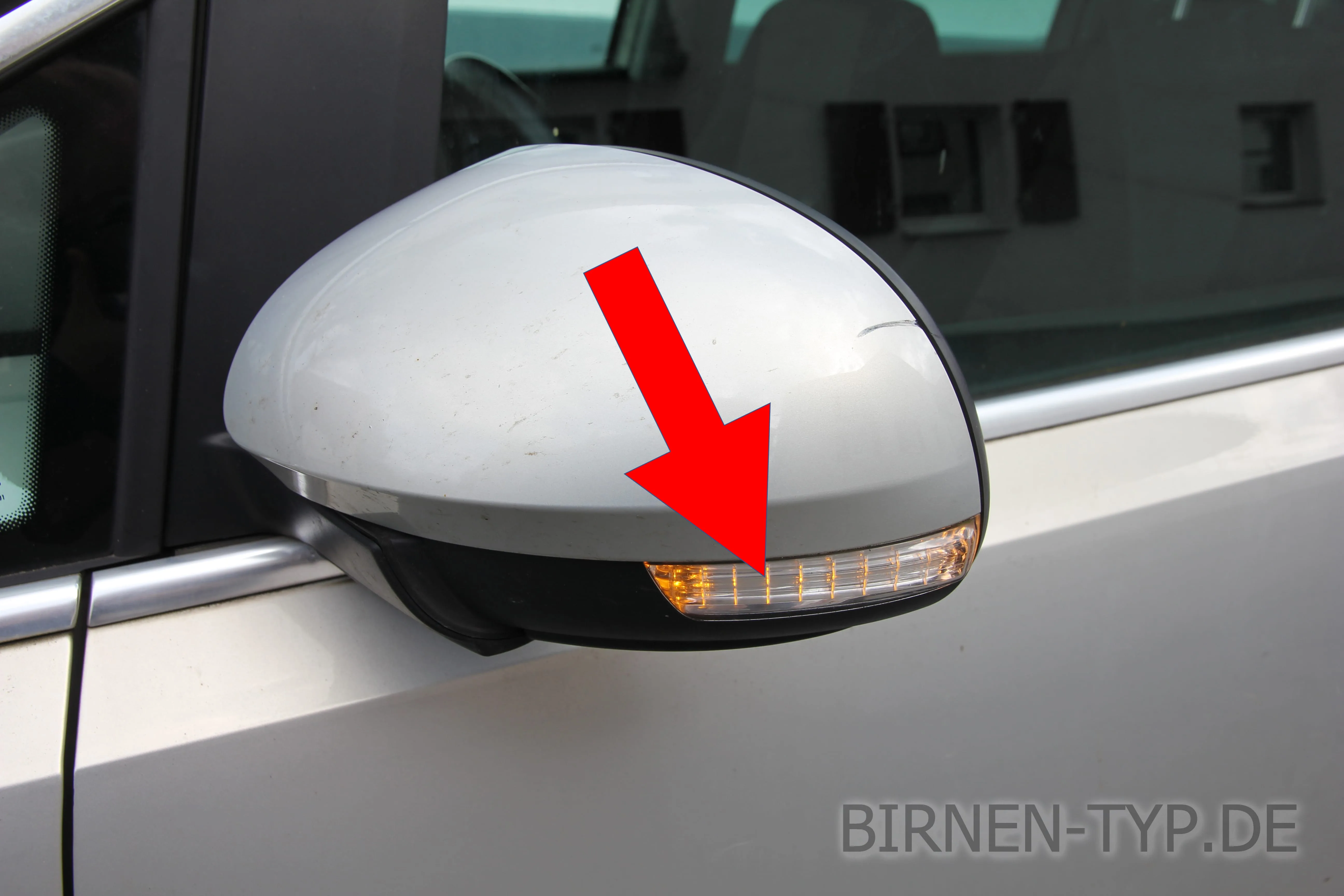 Seitenblinker des VW Sharan