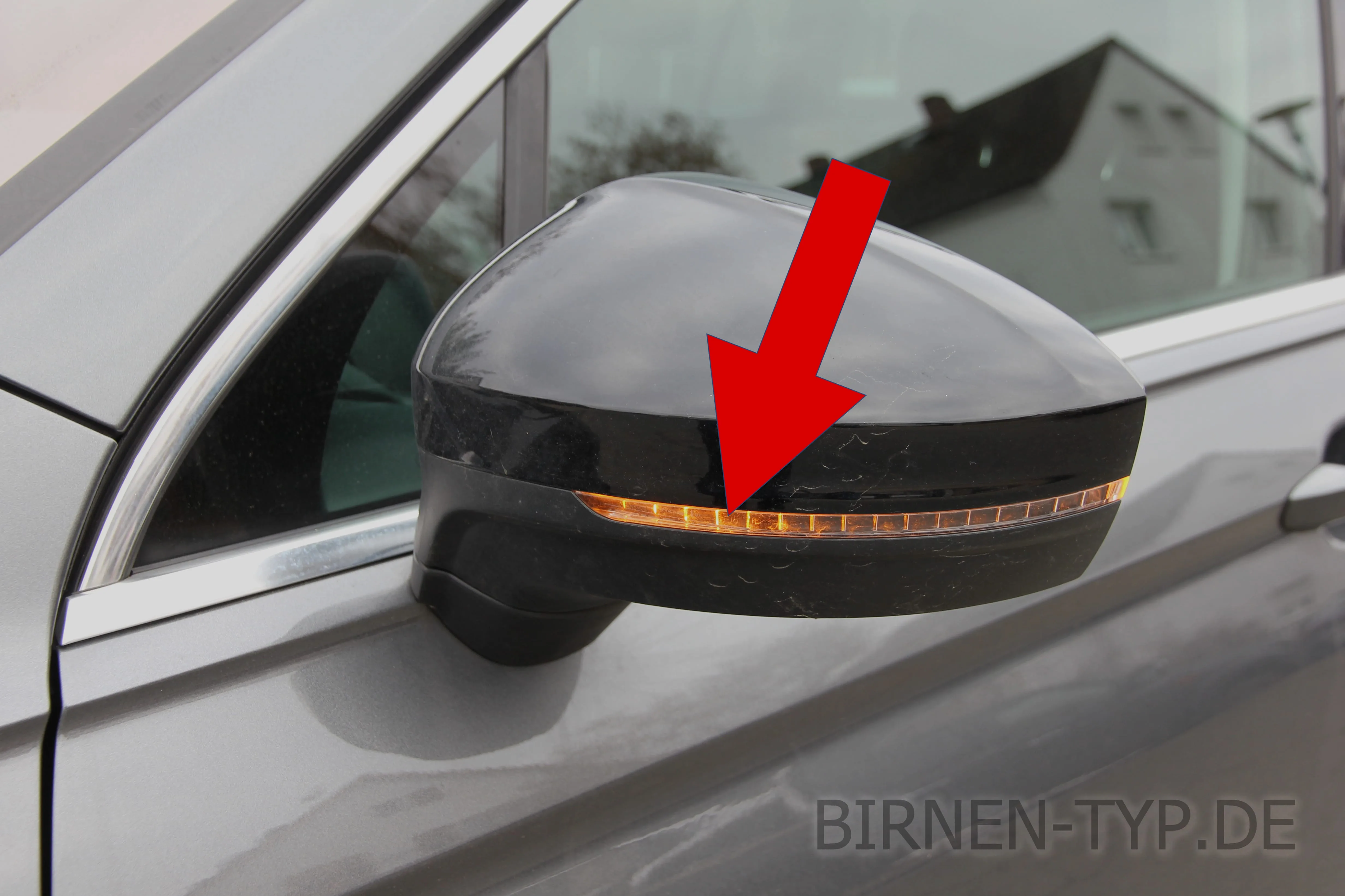Seitenblinker des VW Tiguan