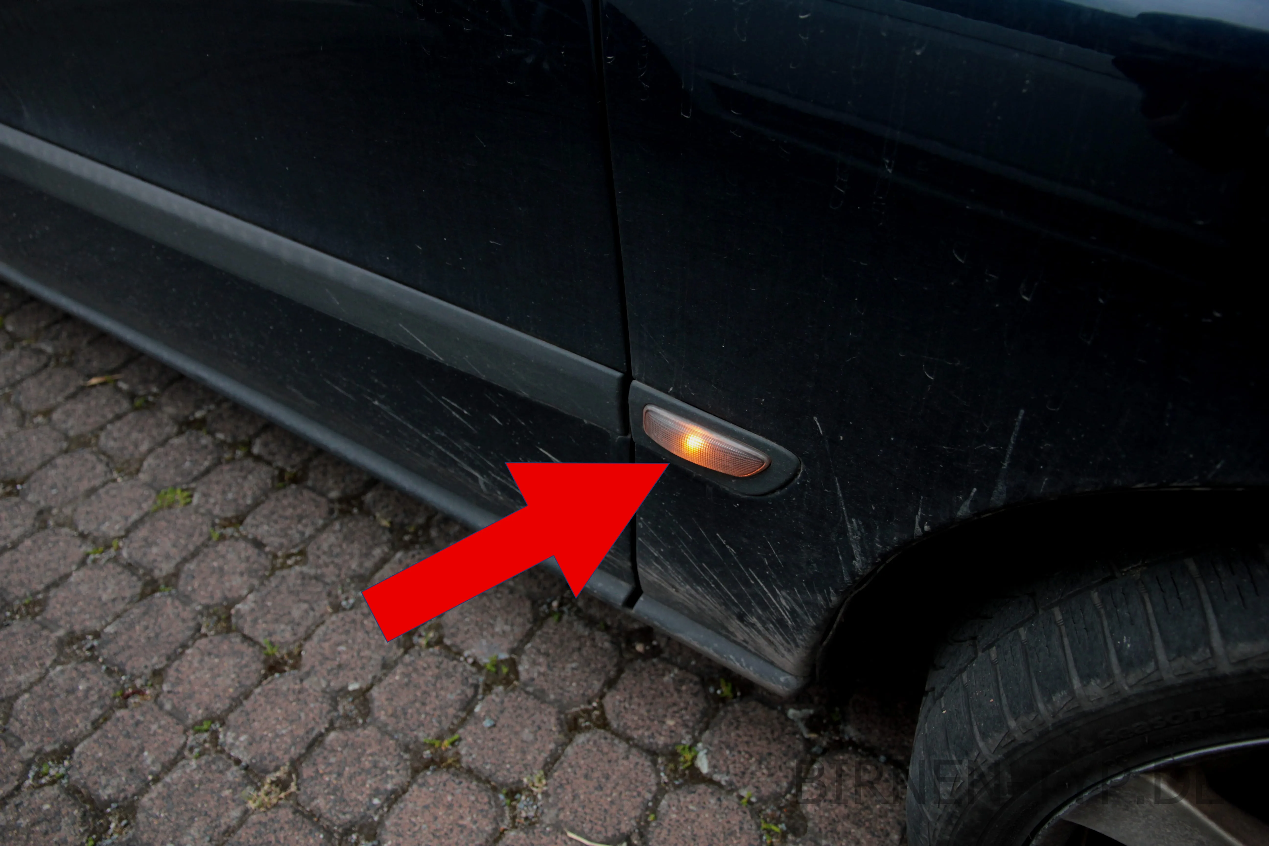 Seitenblinker des Volvo V70