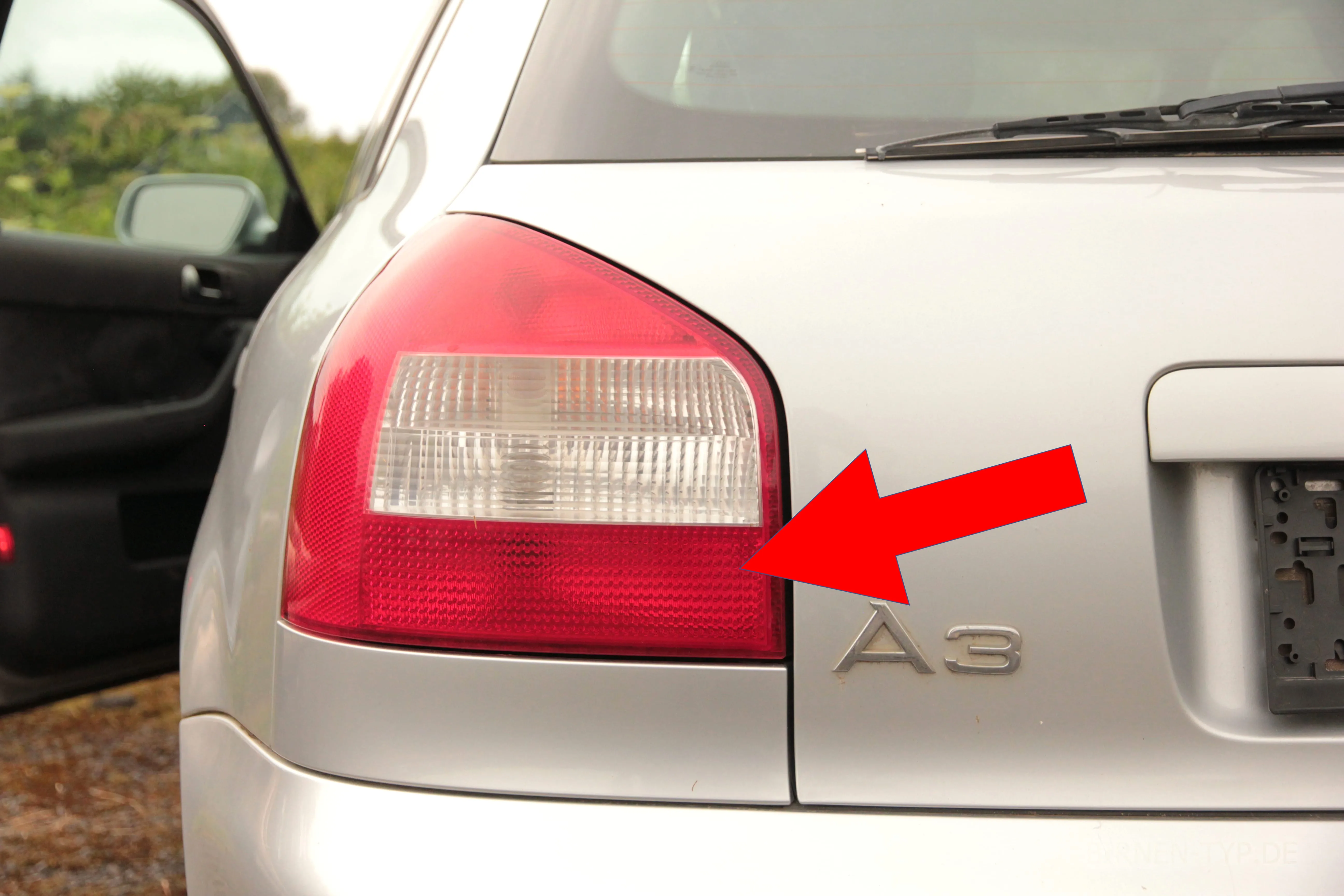 Nebelschlussleuchte des Audi A3 1. Gen
