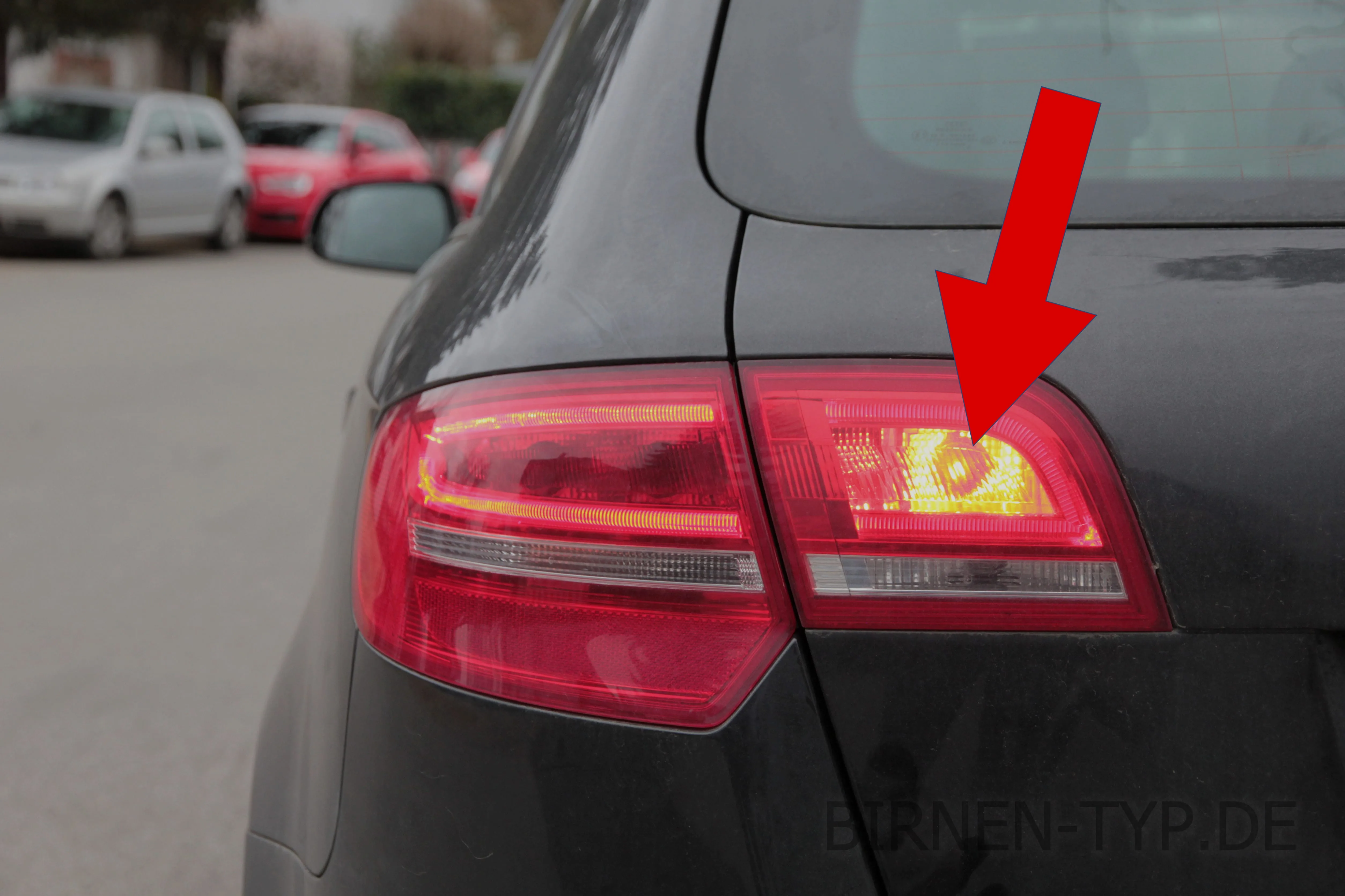 Nebelschlussleuchte des Audi A3 Sportback