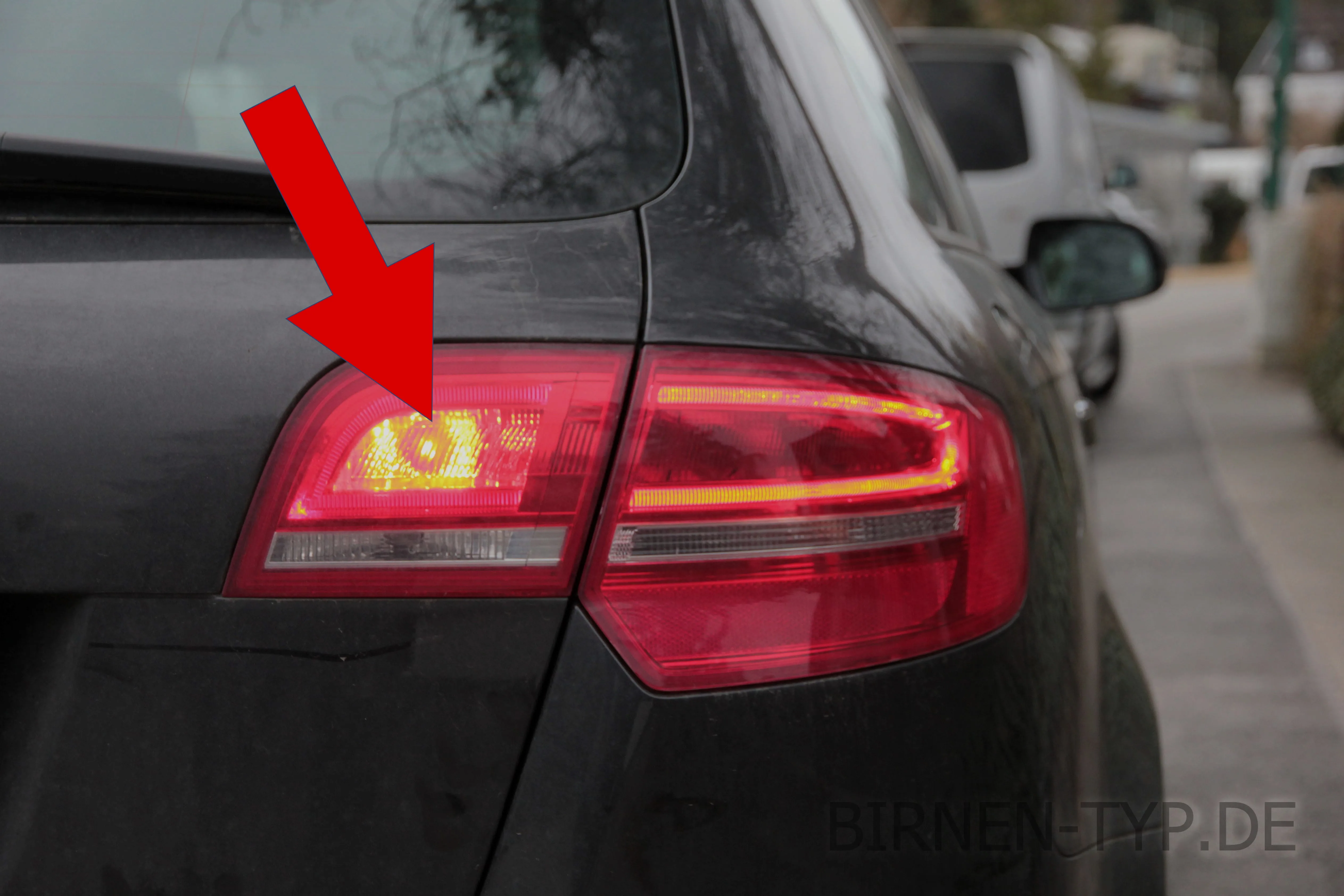 Nebelschlussleuchte des Audi A3 Sportback