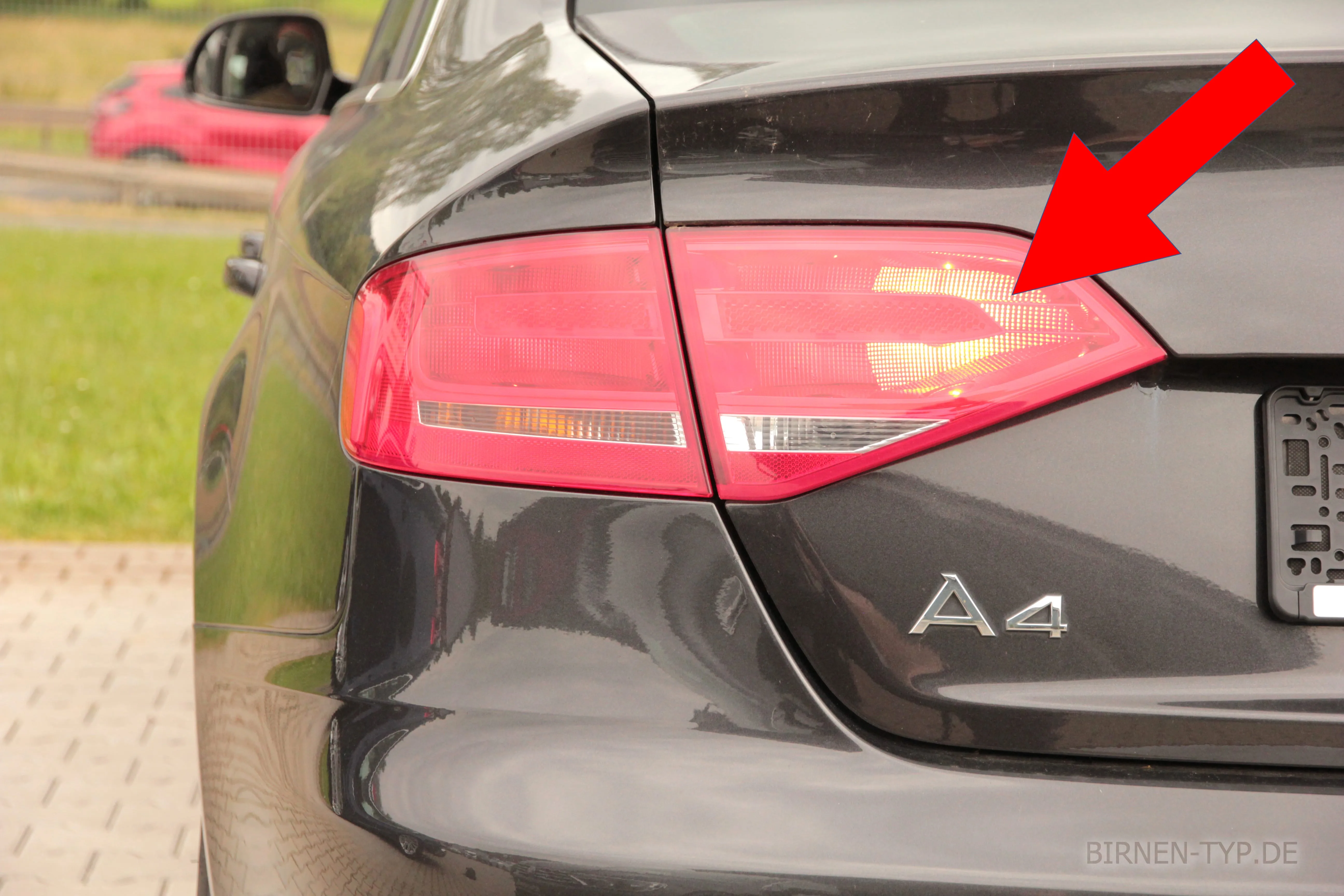 Nebelschlussleuchte des Audi A4 4. Gen