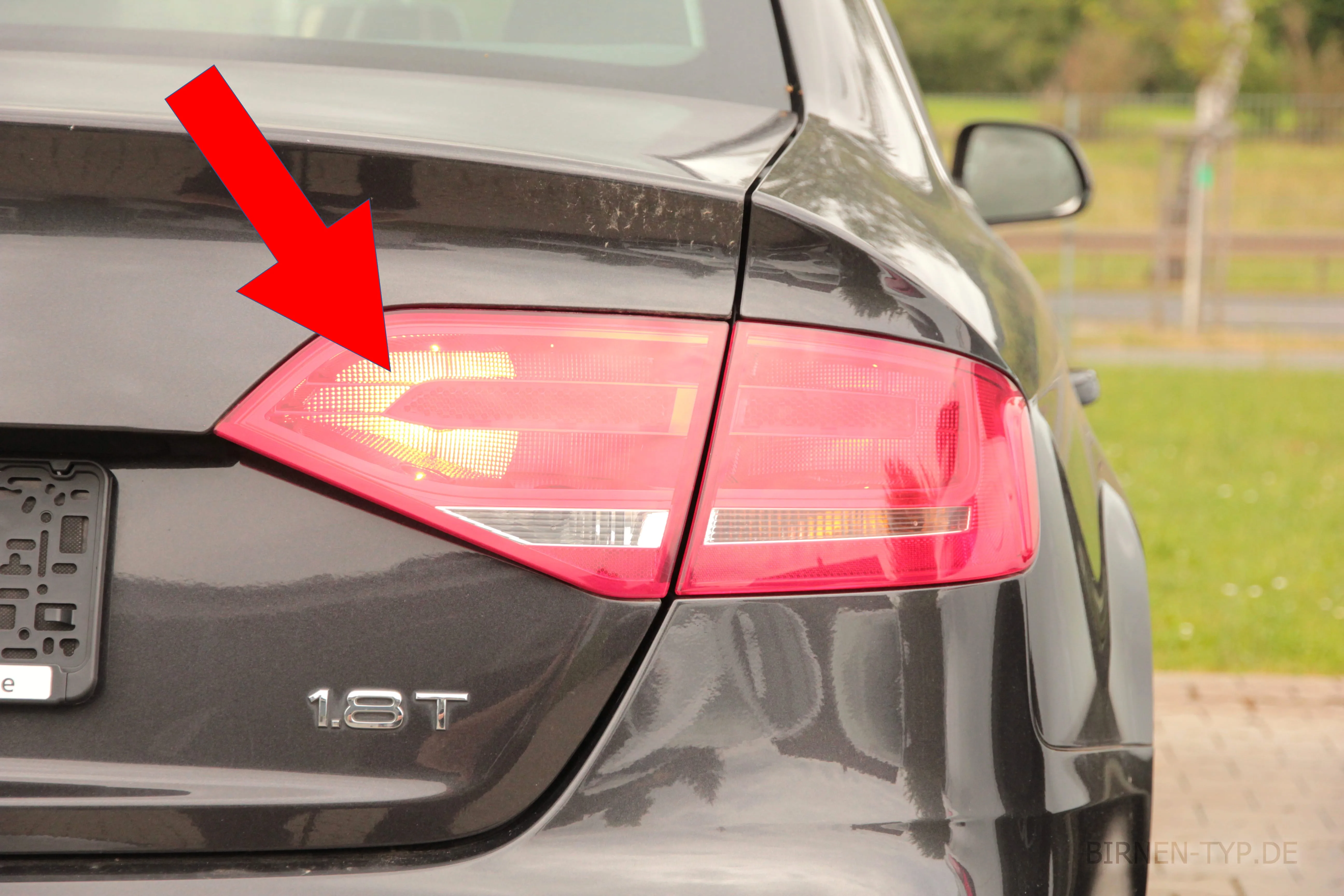 Nebelschlussleuchte des Audi A4 4. Gen