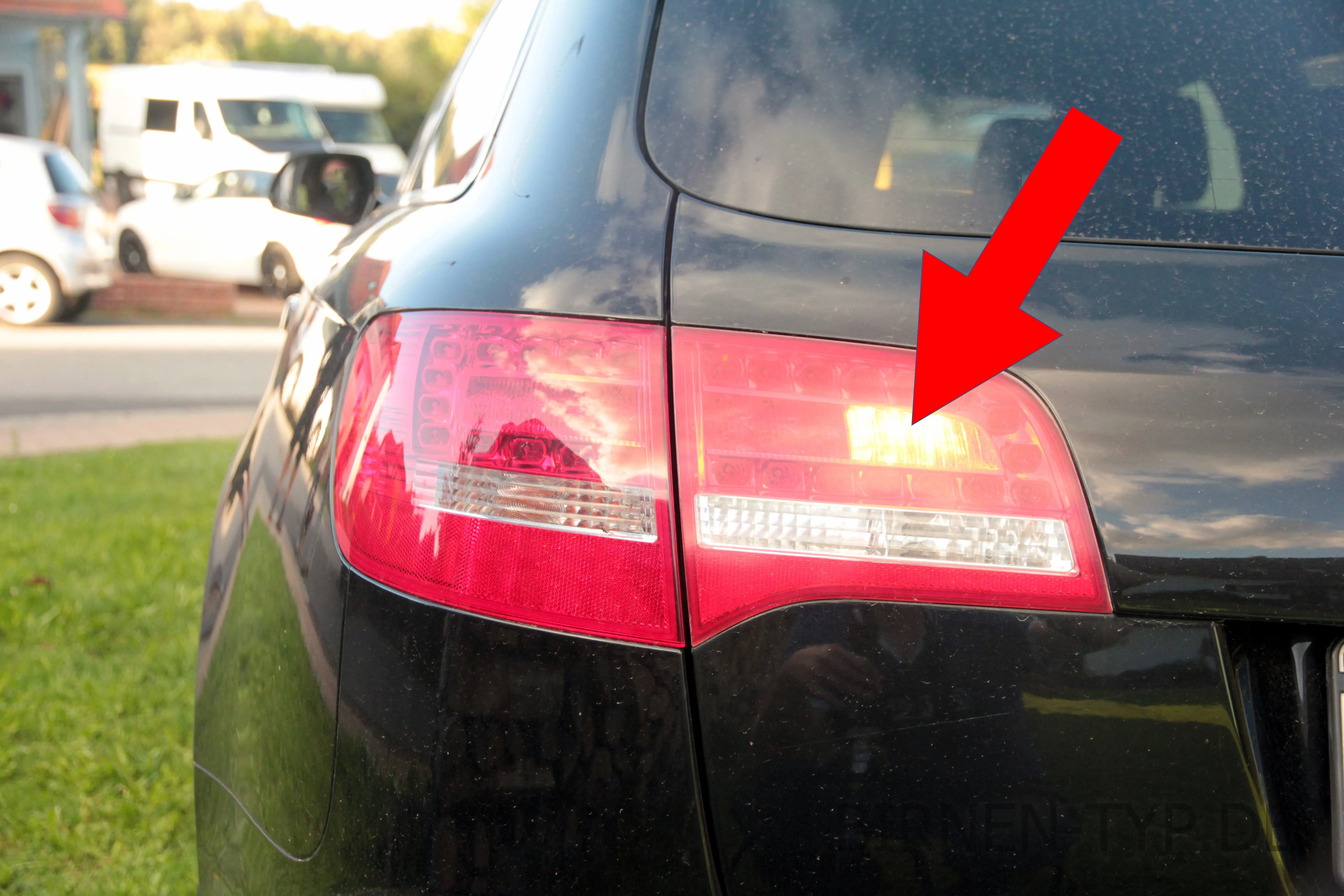 Nebelschlussleuchte des Audi A6 C6