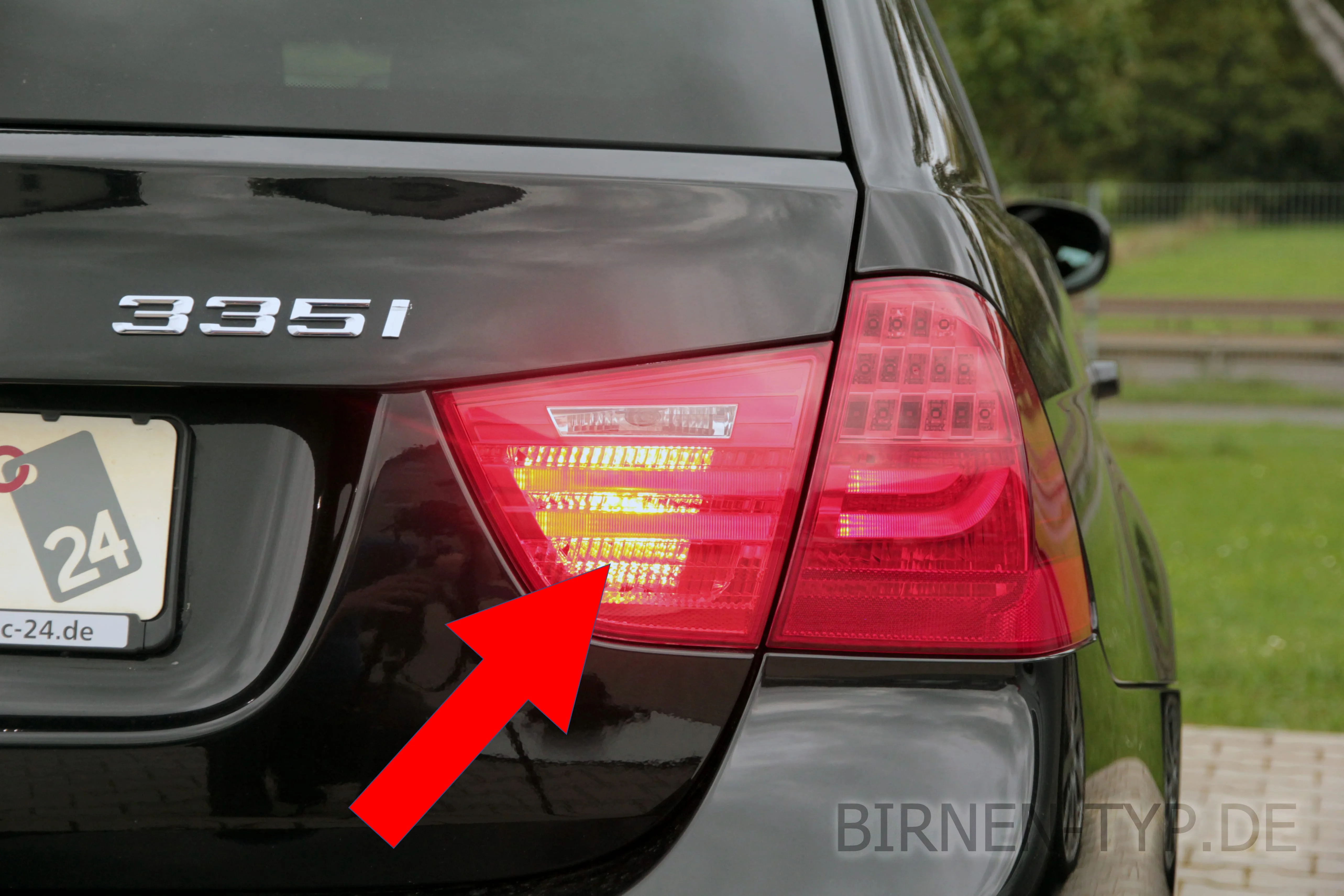 Nebelschlussleuchte des 3er BMW