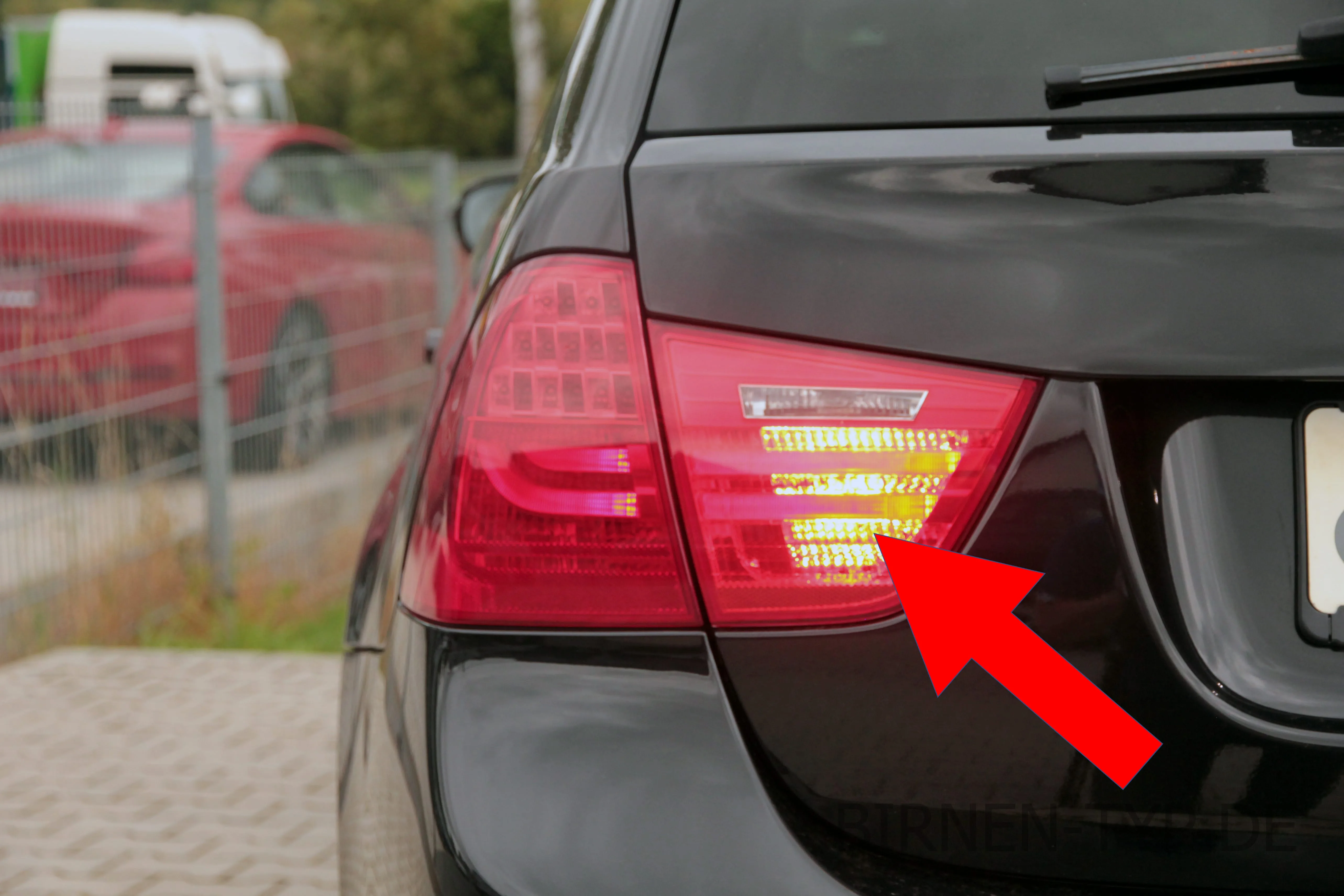 Nebelschlussleuchte des 3er BMW