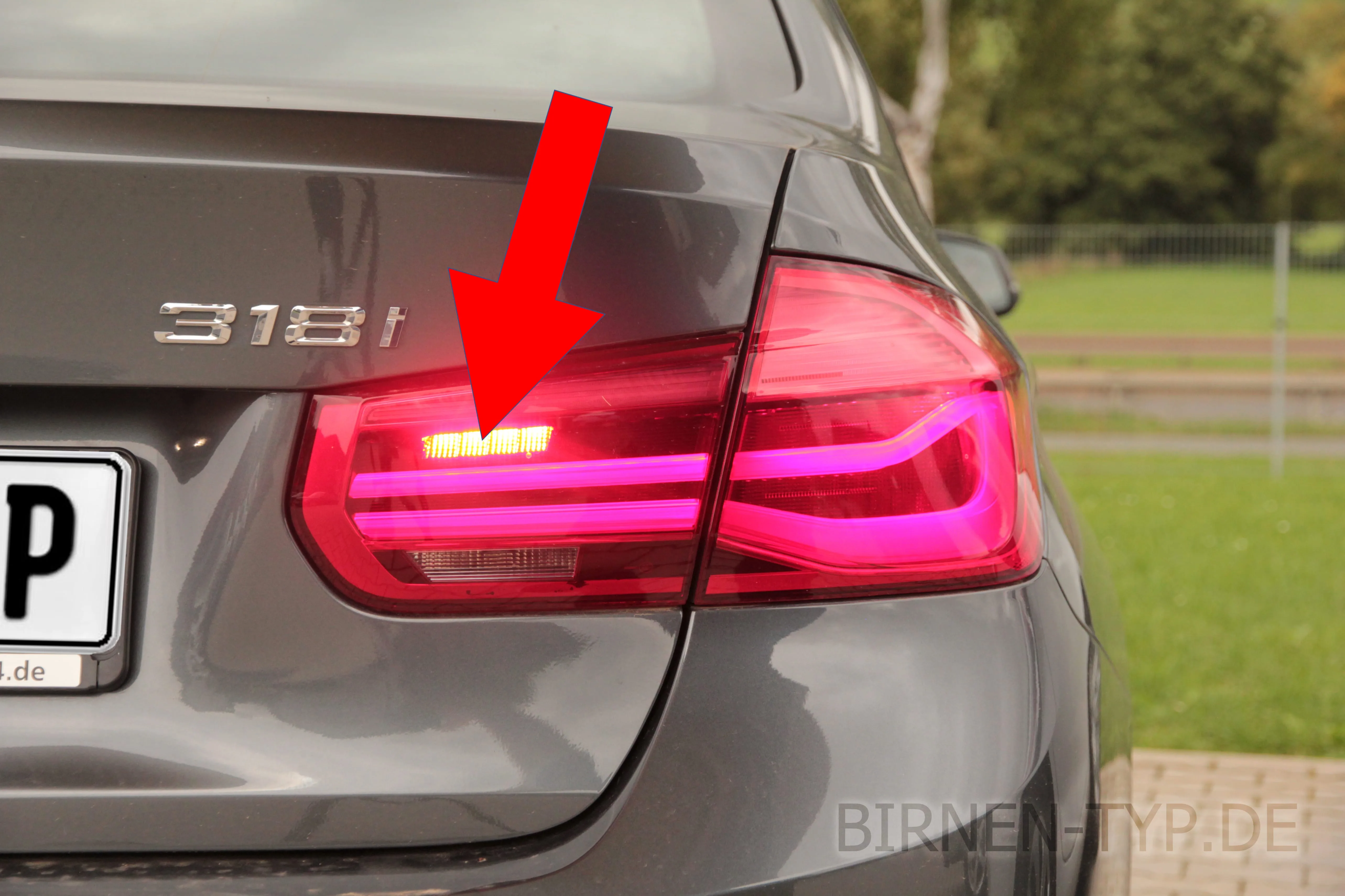 Nebelschlussleuchte des 3er BMW