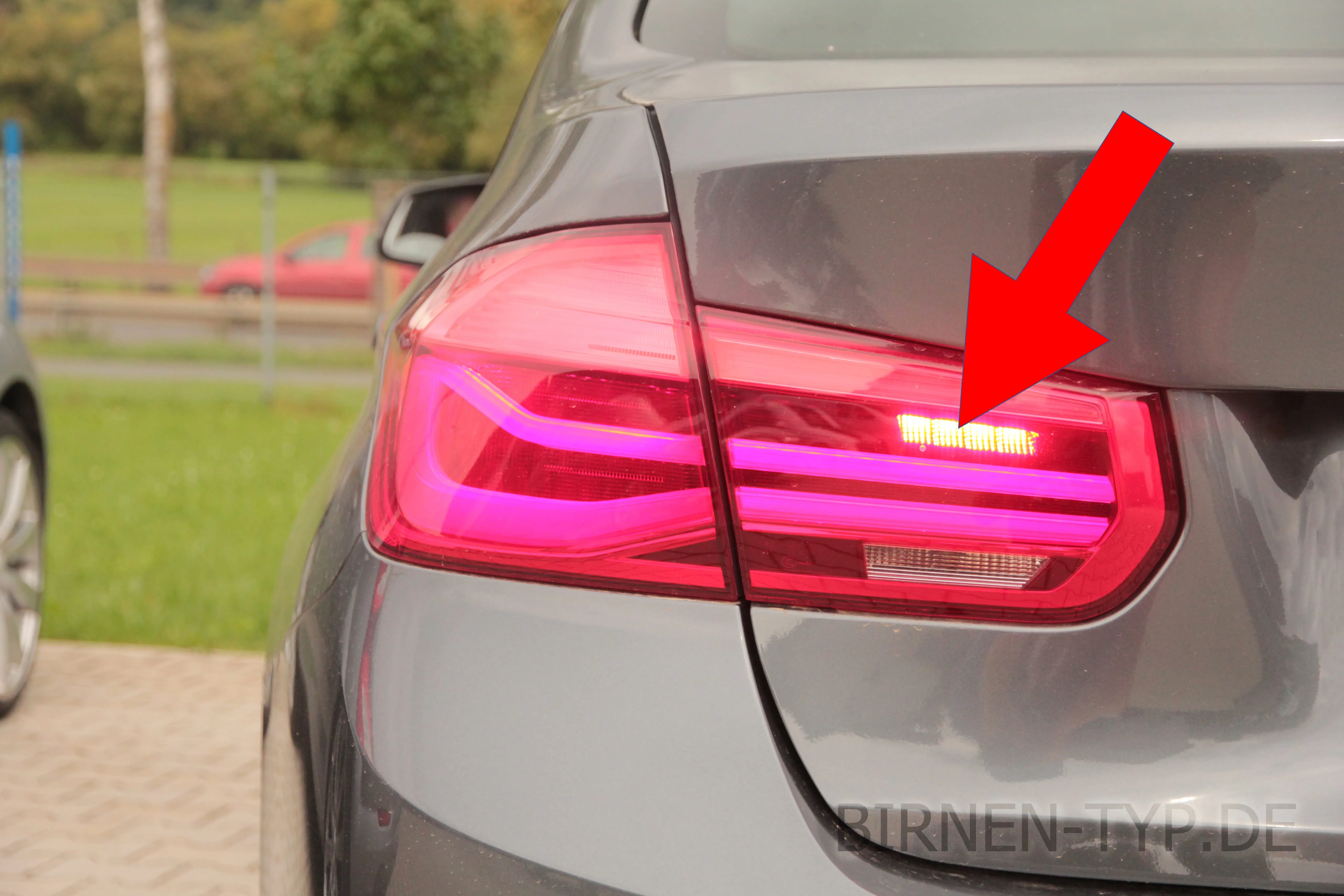 Nebelschlussleuchte des 3er BMW